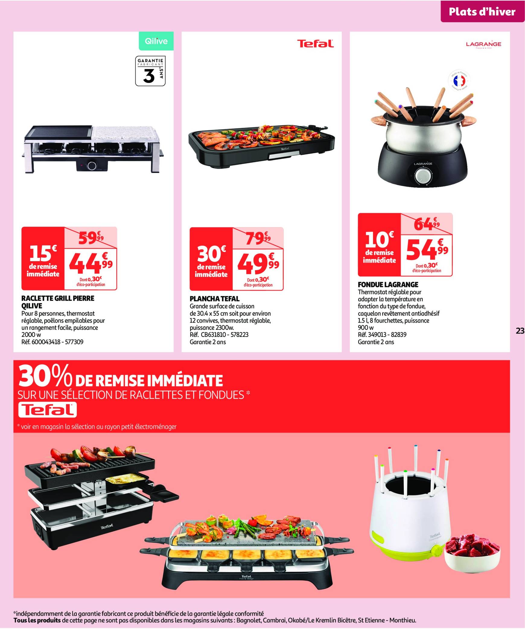 auchan - Catalogue Auchan - 25 offres à prix essentiels valable dès 10/12 - 16/12 - page: 23