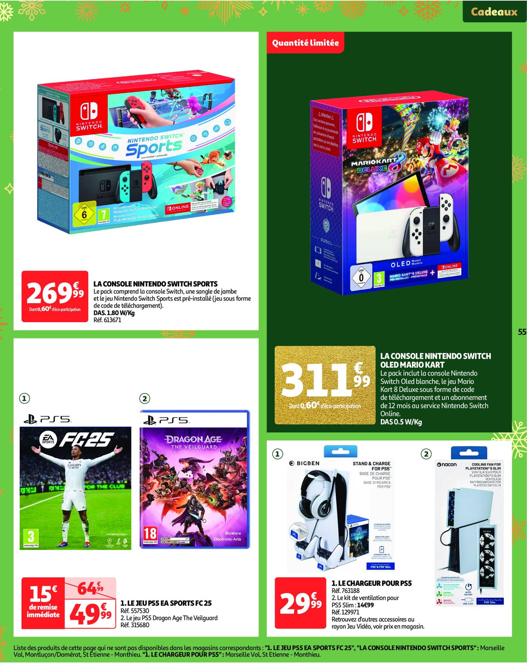 auchan - Catalogue Auchan - 25 offres à prix essentiels valable dès 10/12 - 16/12 - page: 55