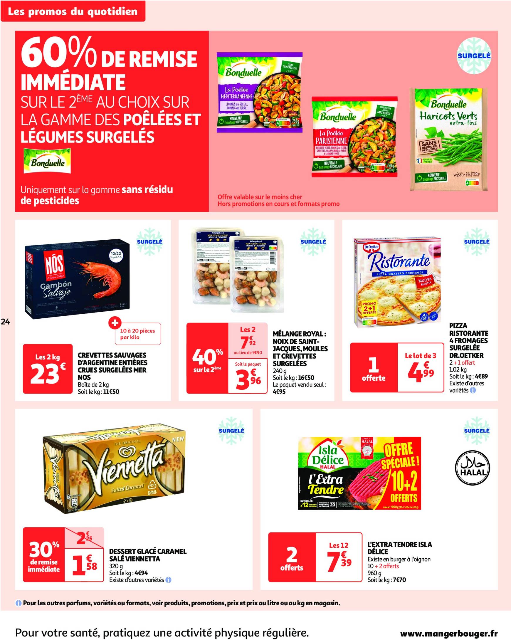 auchan - Catalogue Auchan - 25 offres à prix essentiels valable dès 10/12 - 16/12 - page: 24