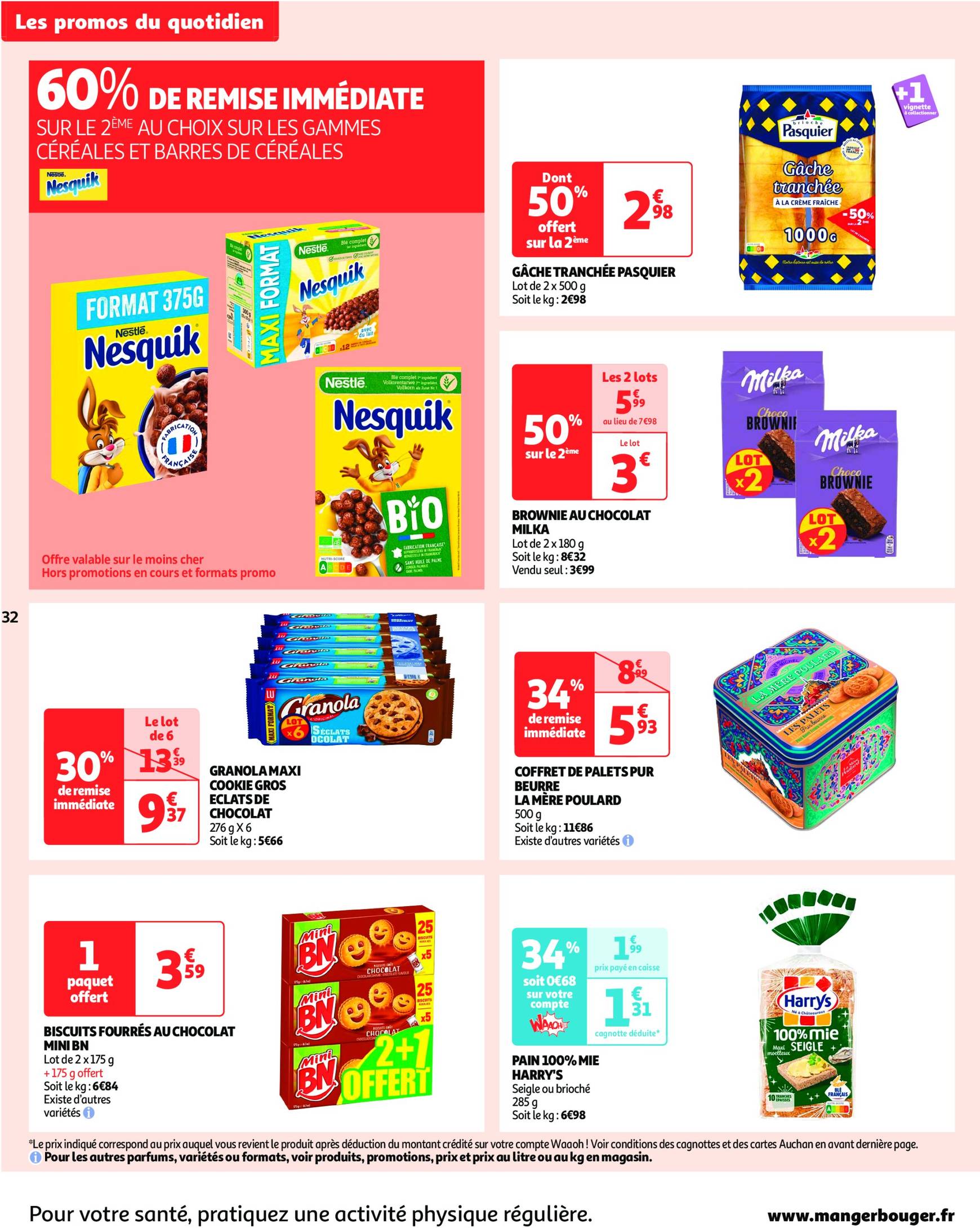 auchan - Catalogue Auchan - 25 offres à prix essentiels valable dès 10/12 - 16/12 - page: 32