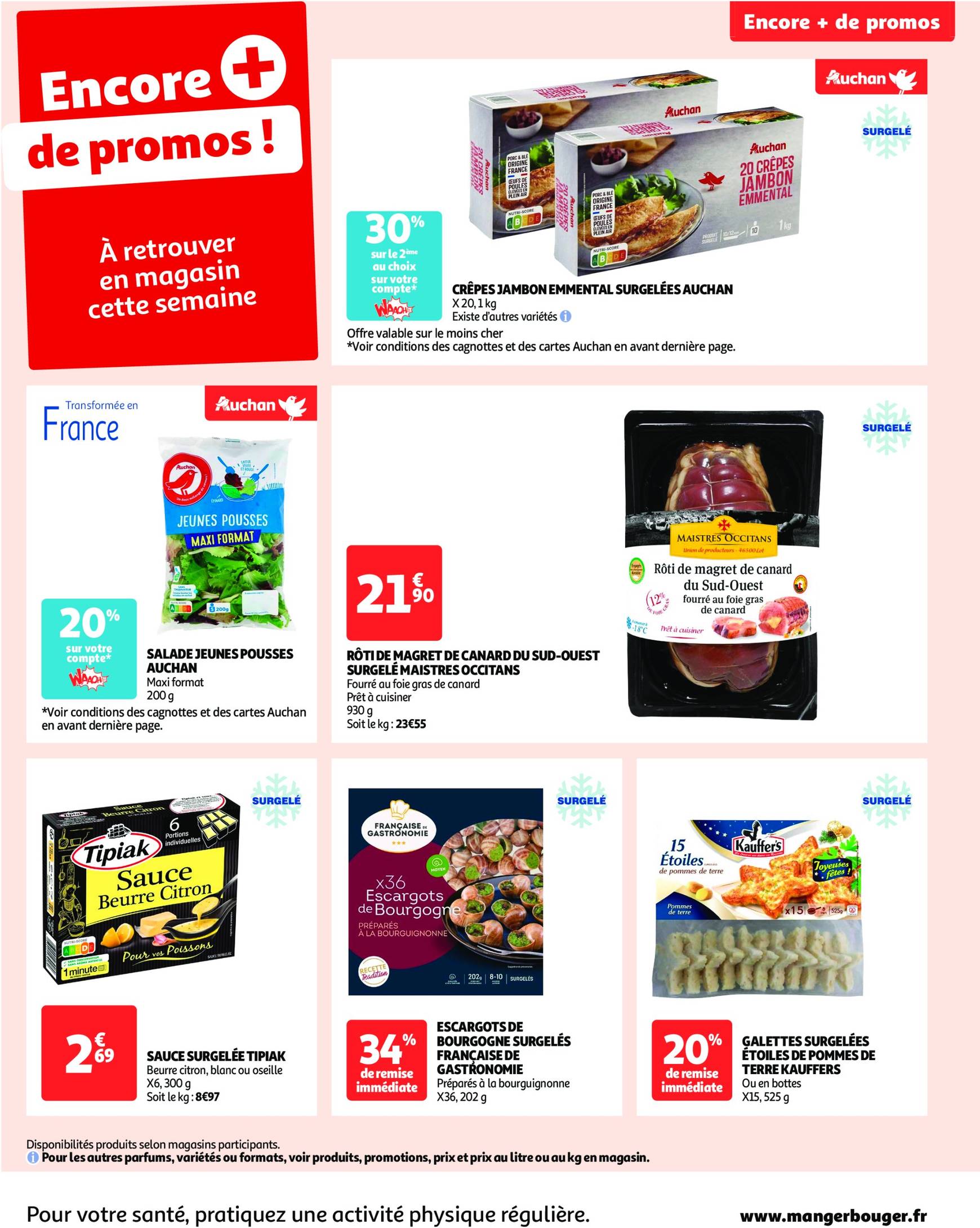 auchan - Catalogue Auchan - 25 offres à prix essentiels valable dès 10/12 - 16/12 - page: 69