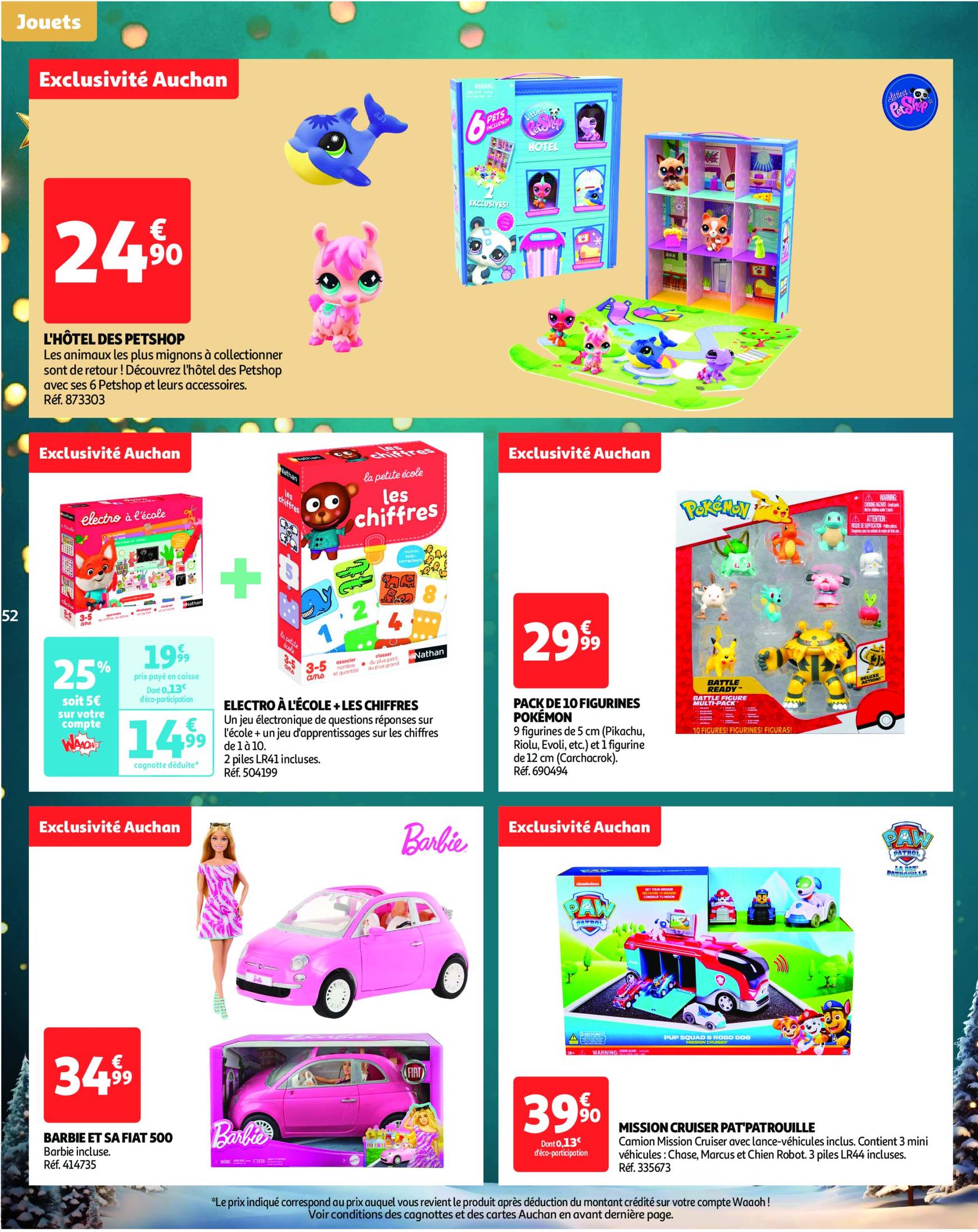 auchan - Catalogue Auchan - 25 offres à prix essentiels valable dès 10/12 - 16/12 - page: 52