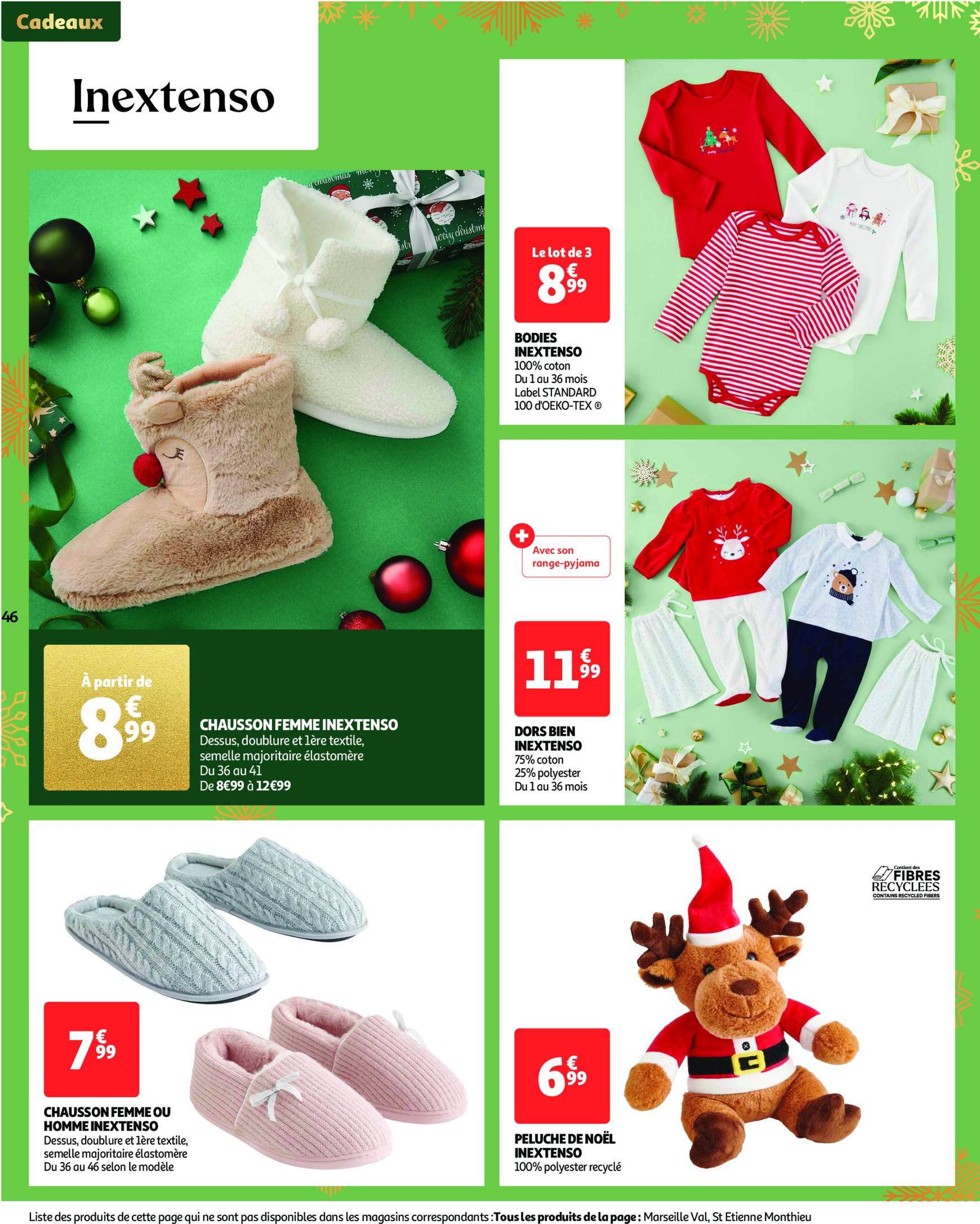 auchan - Catalogue Auchan - 25 offres à prix essentiels valable dès 10/12 - 16/12 - page: 46