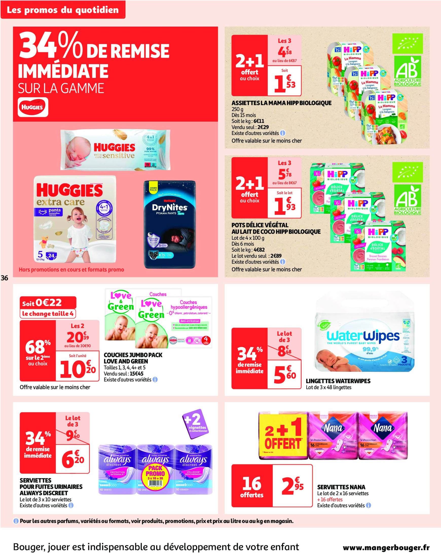 auchan - Catalogue Auchan - 25 offres à prix essentiels valable dès 10/12 - 16/12 - page: 36