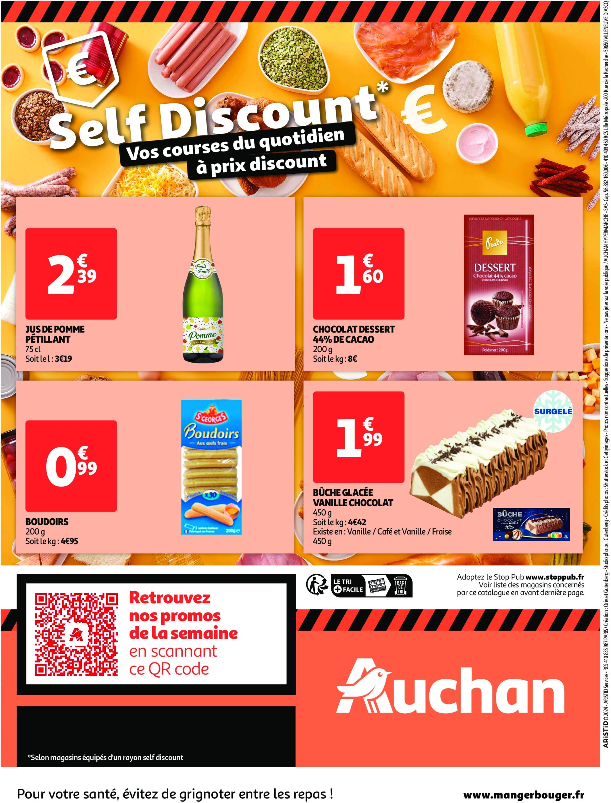 auchan - Catalogue Auchan - Vos courses du quotidien à prix discount valable dès 17/12 - 24/12 - page: 6