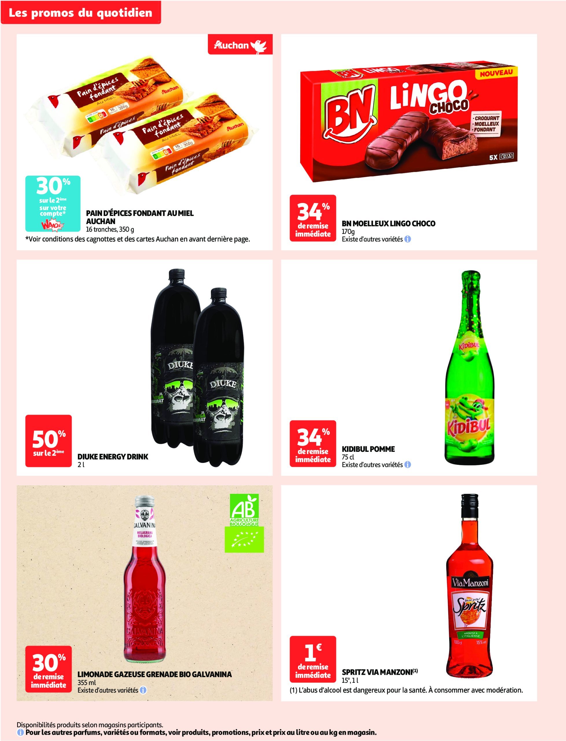 auchan - Catalogue Auchan - Des économies au quotidien valable dès 17/12 - 31/12 - page: 14