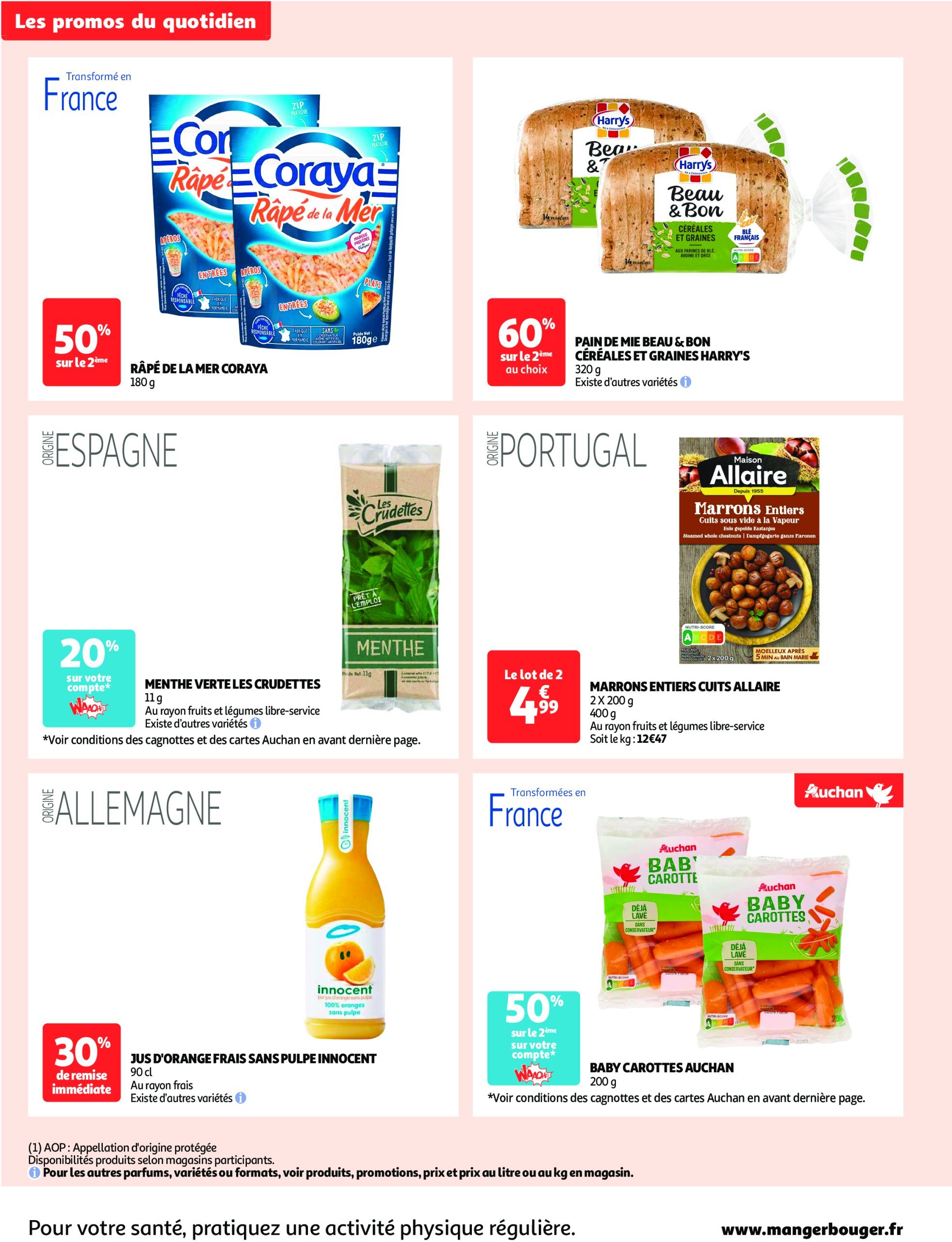 auchan - Catalogue Auchan - Des économies au quotidien valable dès 17/12 - 31/12 - page: 16