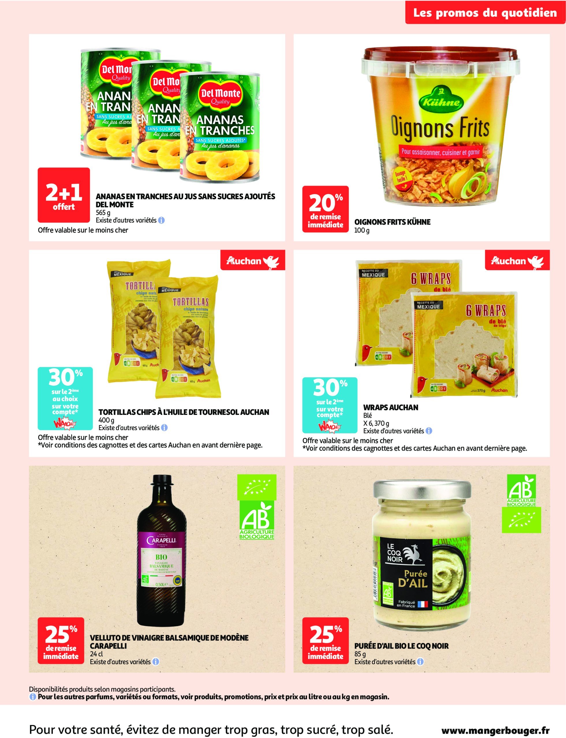 auchan - Catalogue Auchan - Des économies au quotidien valable dès 17/12 - 31/12 - page: 11