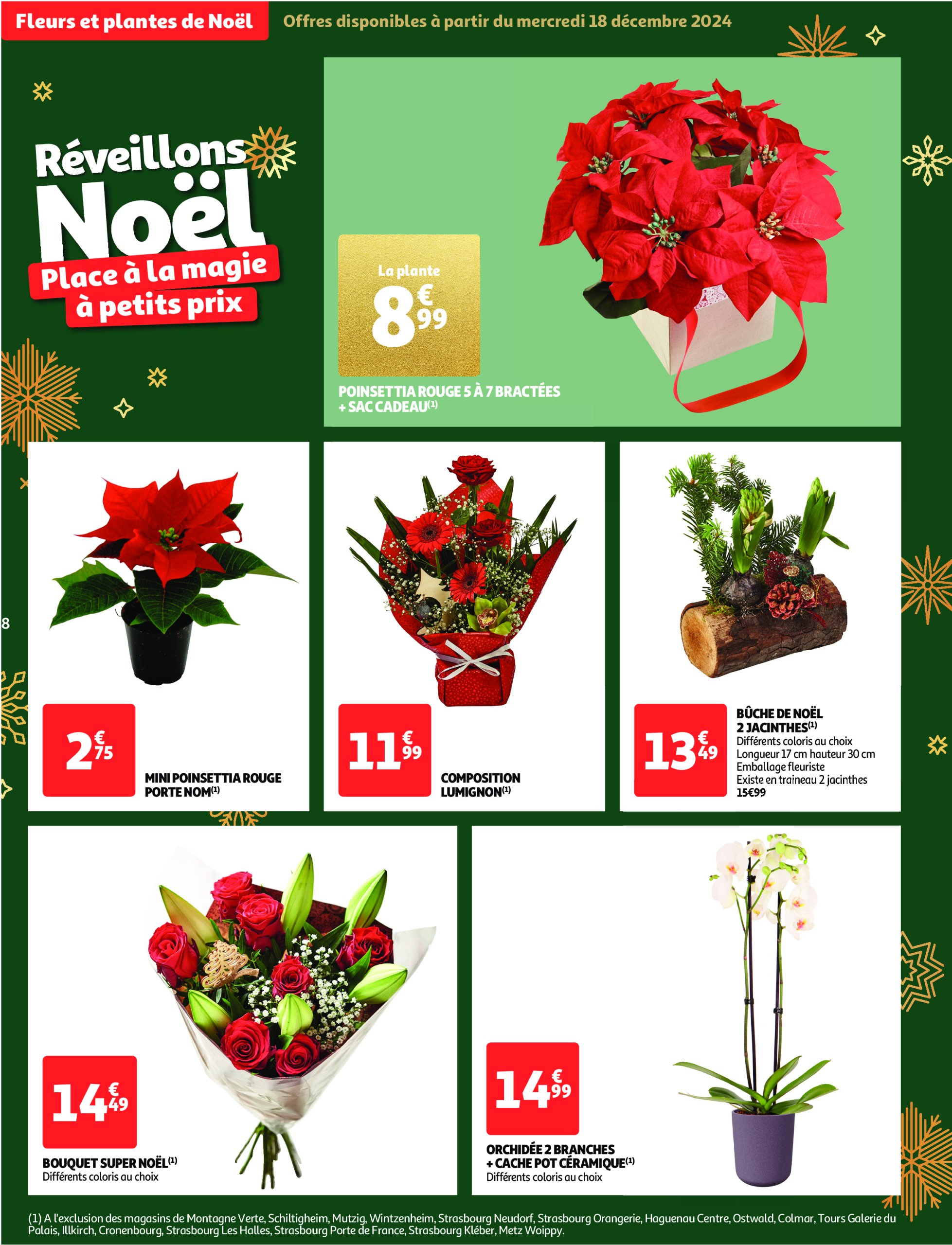 auchan - Catalogue Auchan supermarché - Fêtons Noël dans votre super valable dès 17/12 - 24/12 - page: 8