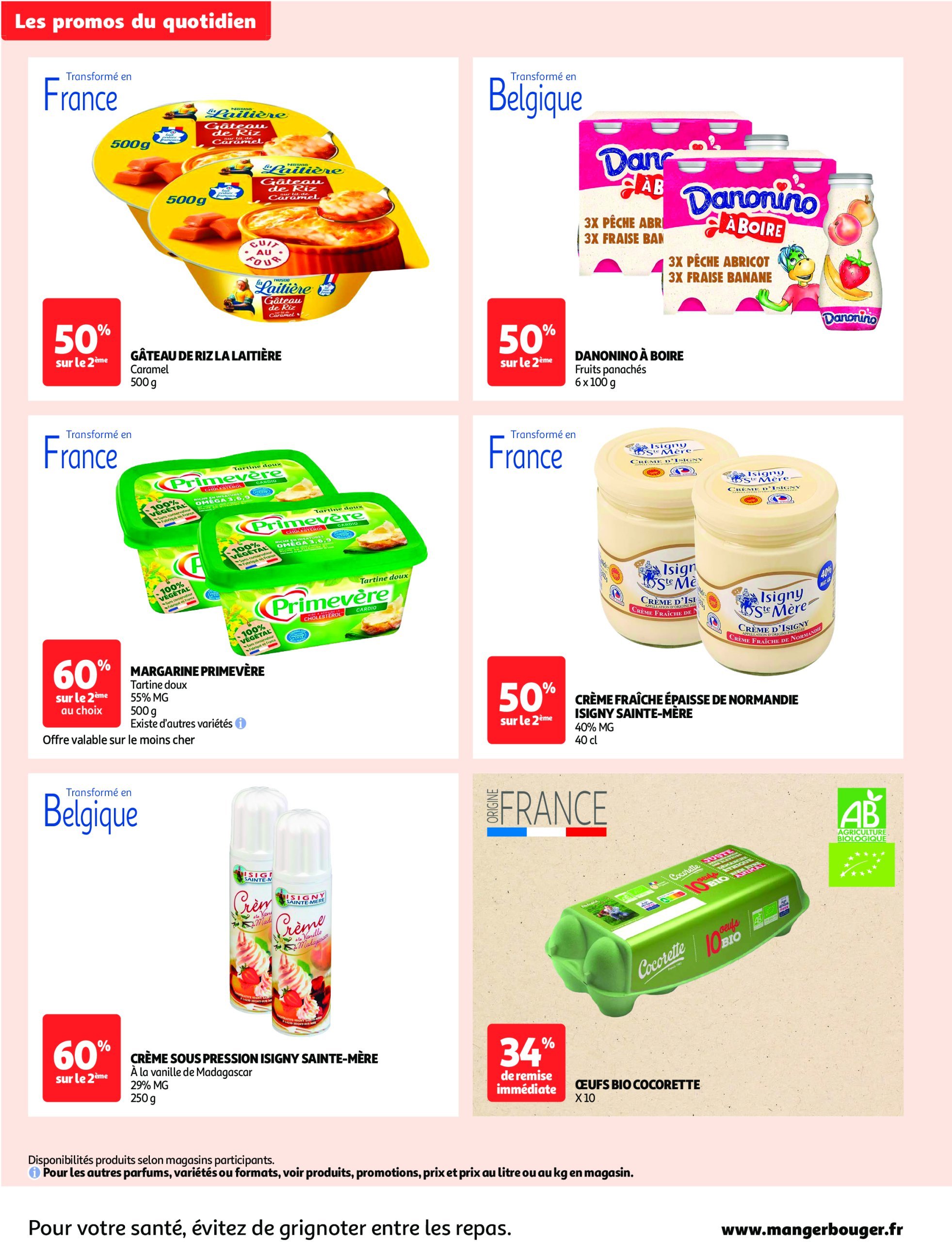 auchan - Catalogue Auchan supermarché - Des économies au quotidien dans votre super valable dès 17/12 - 31/12 - page: 2