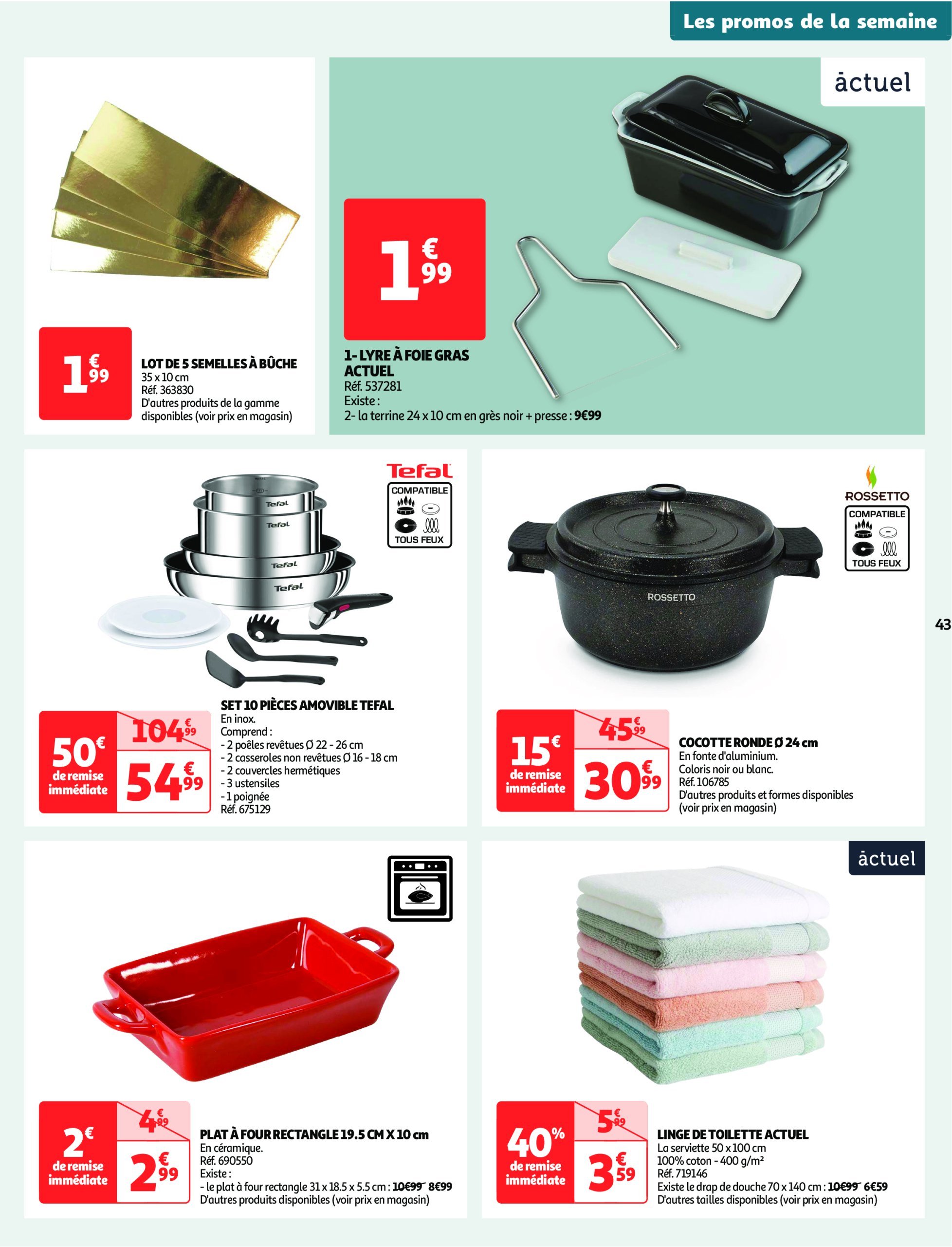 auchan - Catalogue Auchan - Fêtons Noël valable dès 17/12 - 24/12 - page: 43