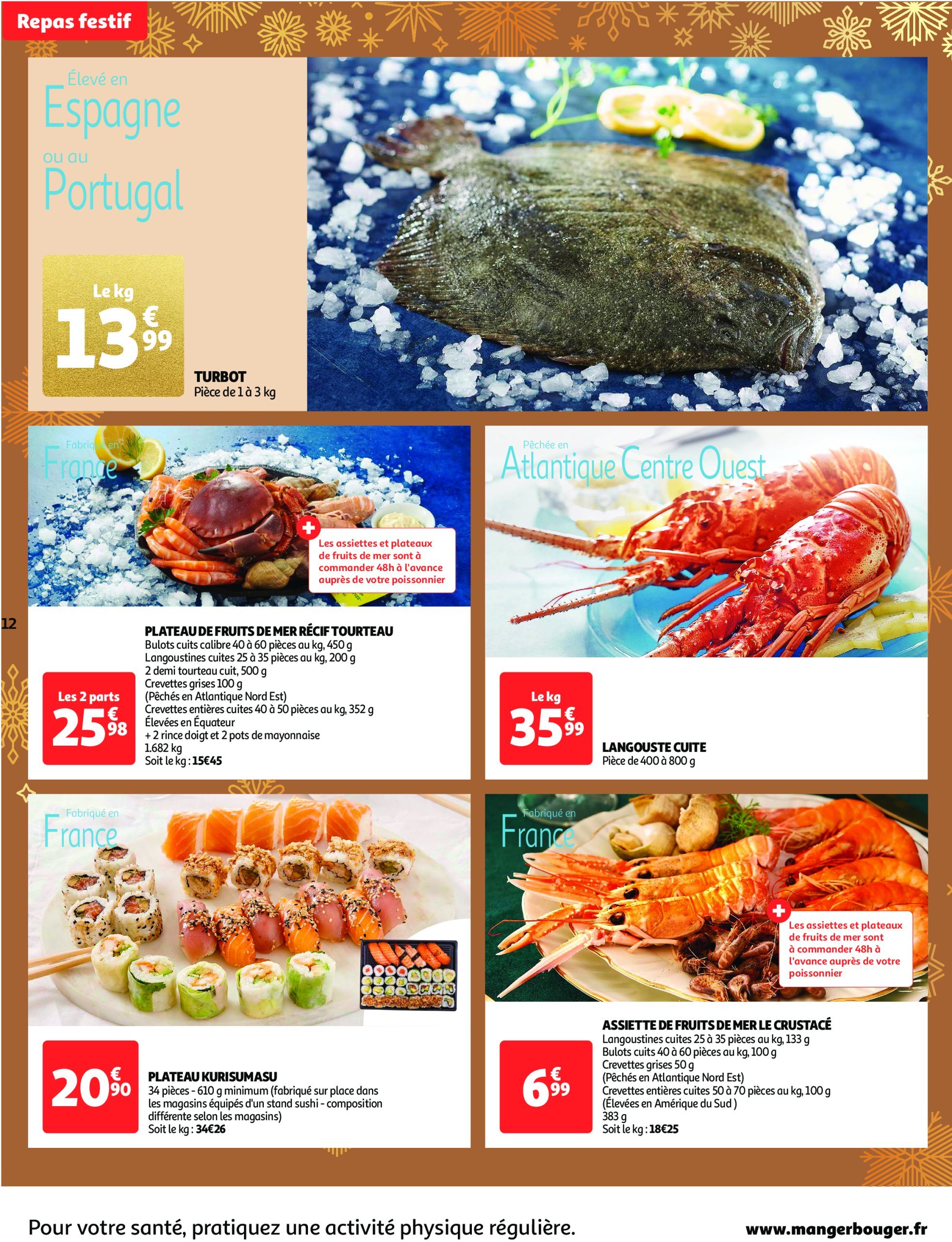 auchan - Catalogue Auchan - Fêtons Noël valable dès 17/12 - 24/12 - page: 12