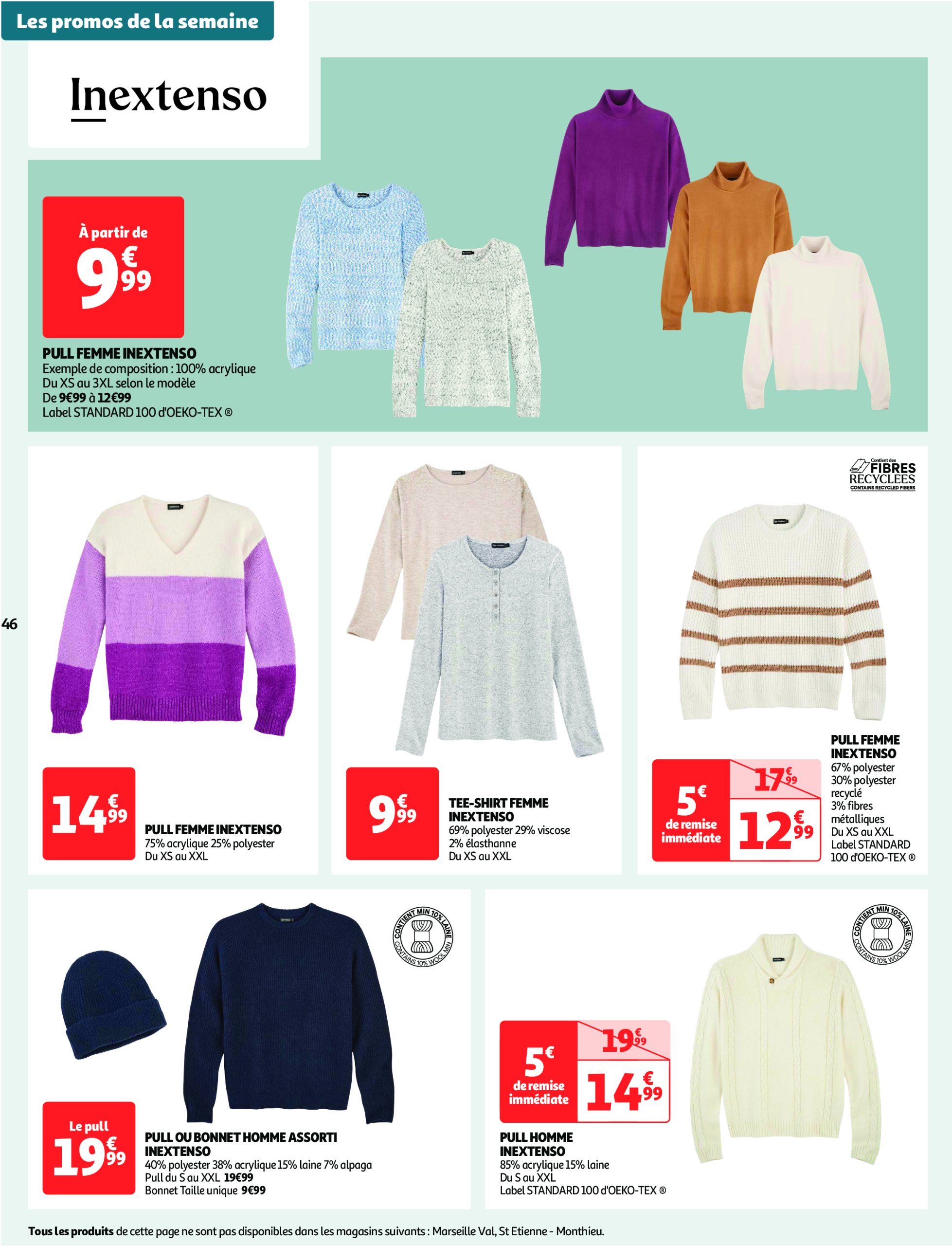 auchan - Catalogue Auchan - Fêtons Noël valable dès 17/12 - 24/12 - page: 46