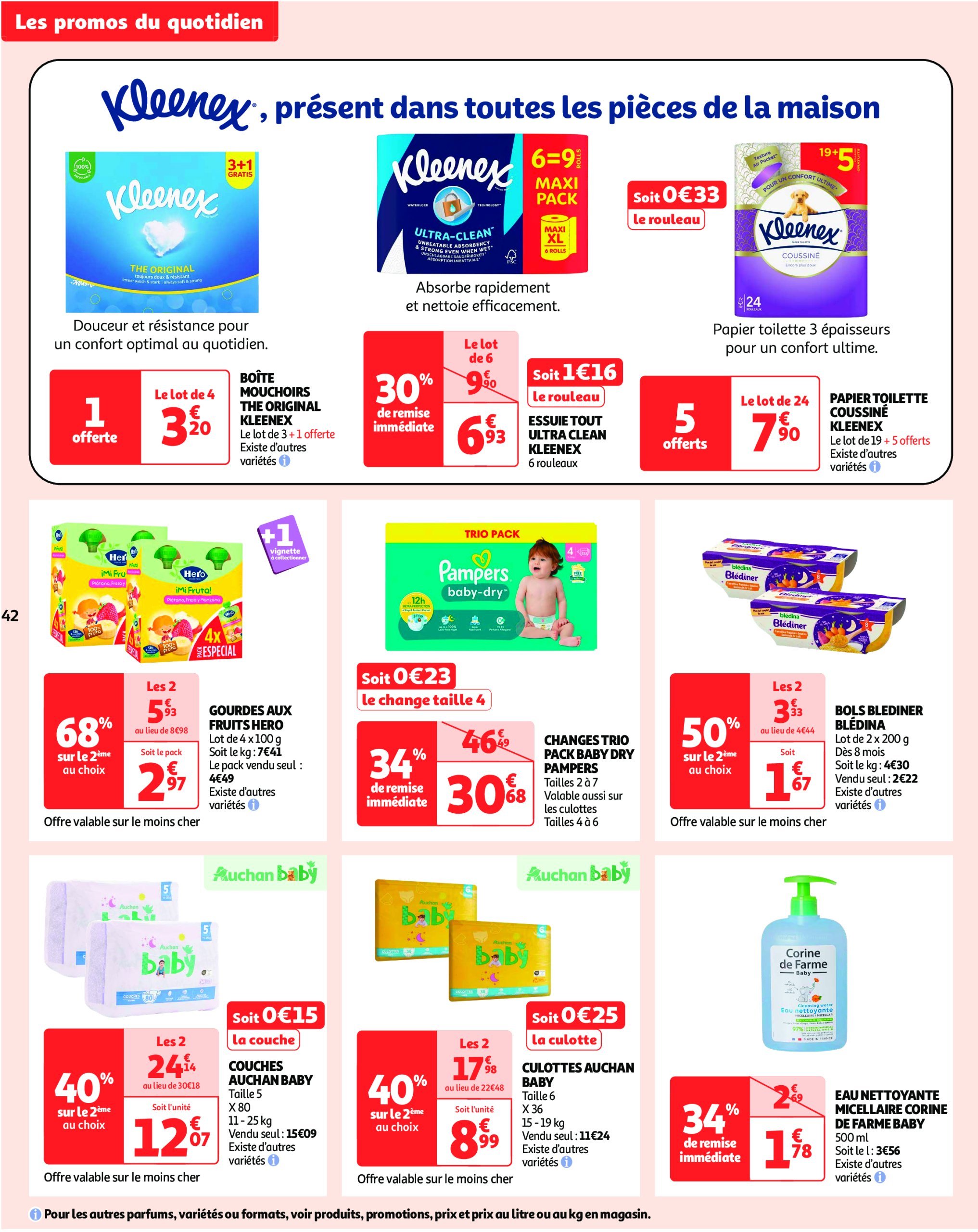 auchan - Catalogue Auchan - Cette semaine plus de 3000 offres en magasin valable dès 26/12 - 31/12 - page: 42