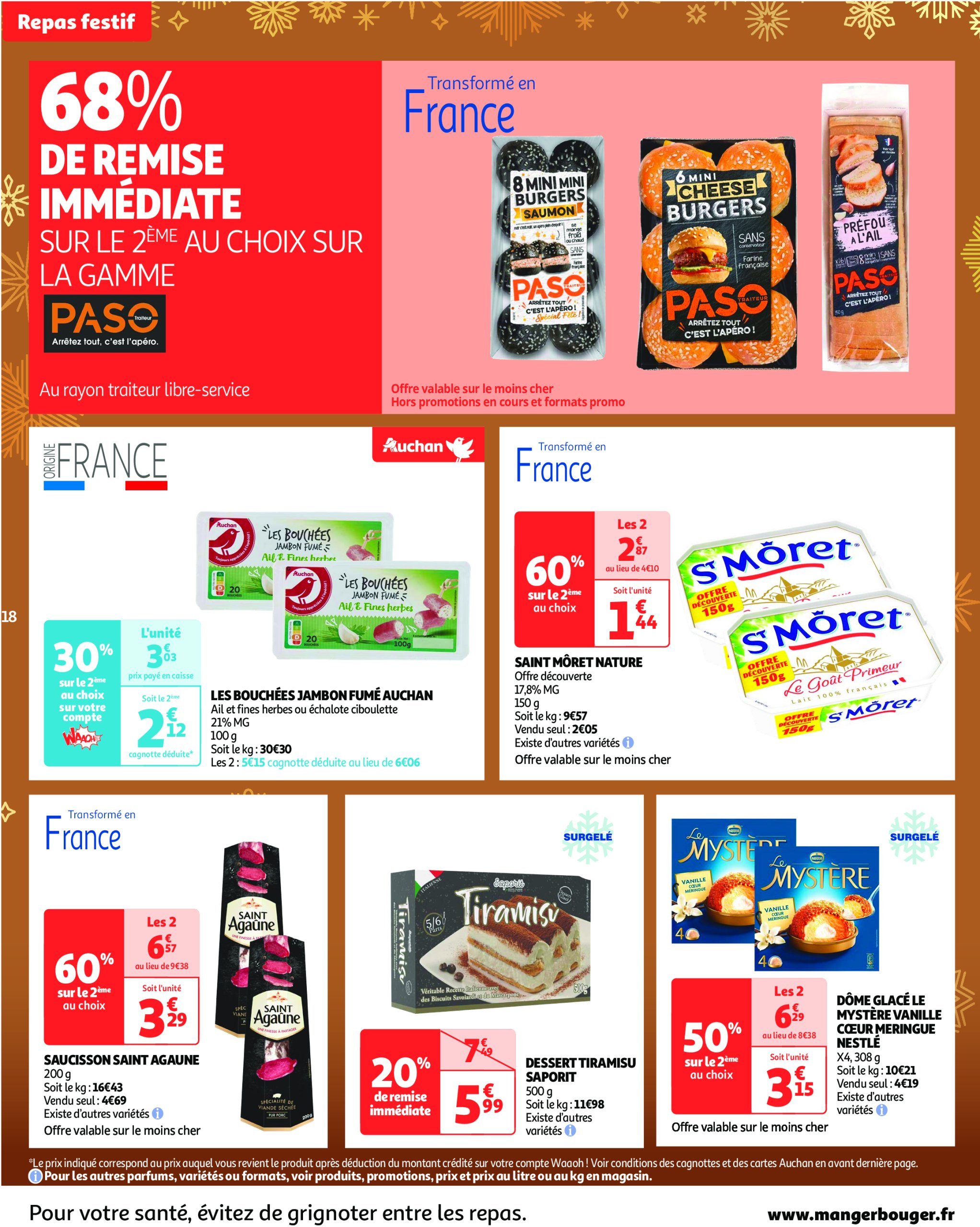 auchan - Catalogue Auchan - Cette semaine plus de 3000 offres en magasin valable dès 26/12 - 31/12 - page: 18