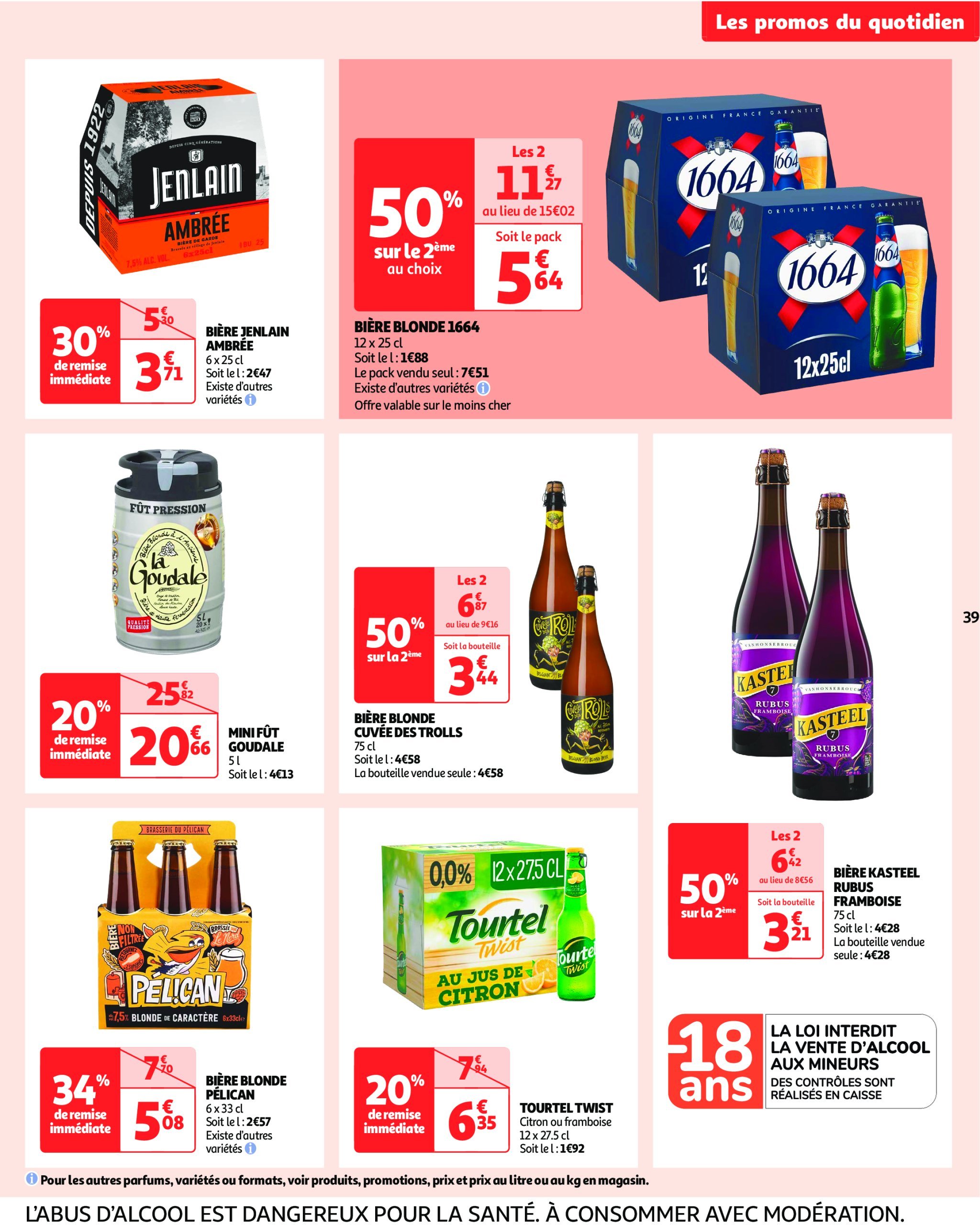 auchan - Catalogue Auchan - Cette semaine plus de 3000 offres en magasin valable dès 26/12 - 31/12 - page: 39