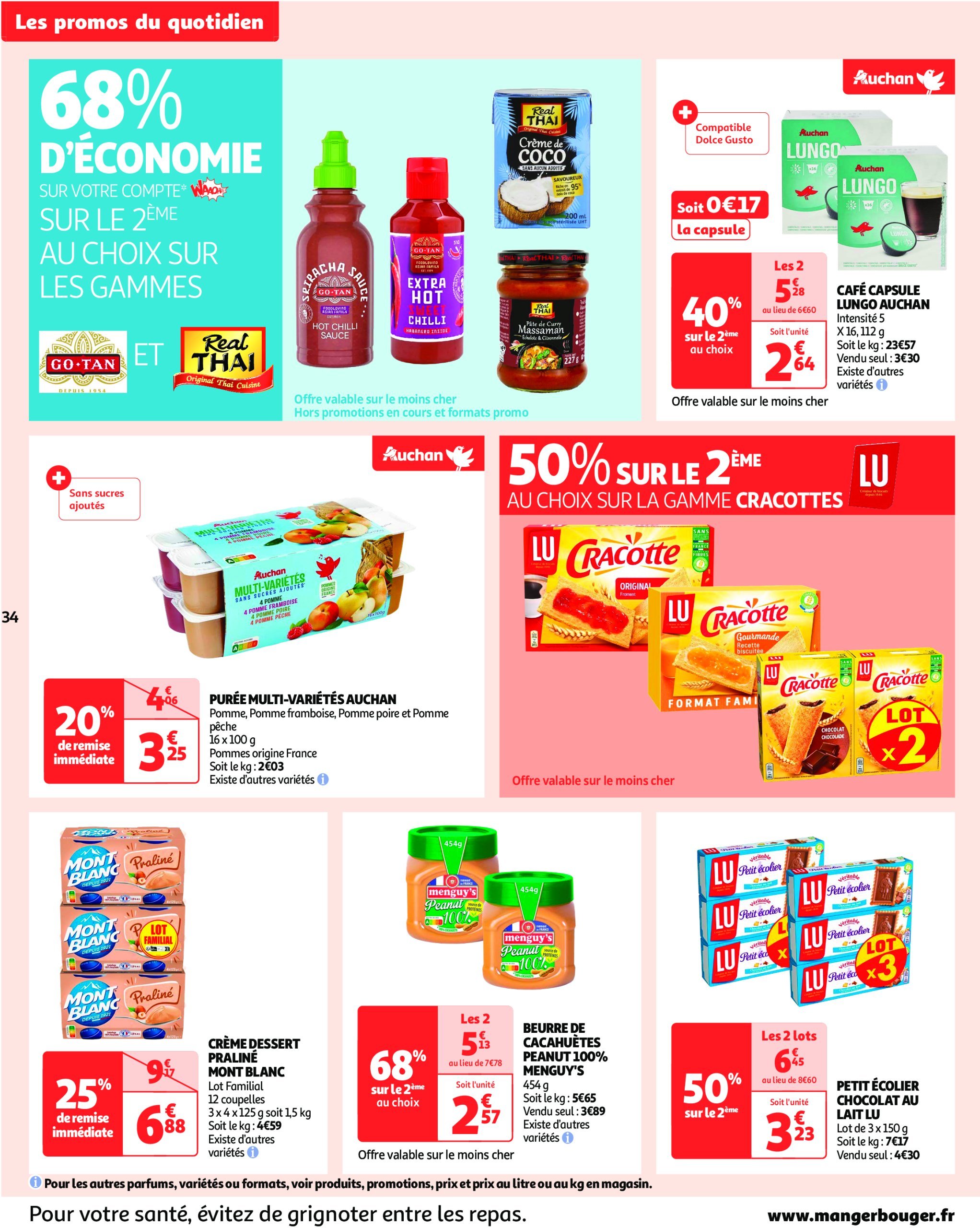 auchan - Catalogue Auchan - Cette semaine plus de 3000 offres en magasin valable dès 26/12 - 31/12 - page: 34