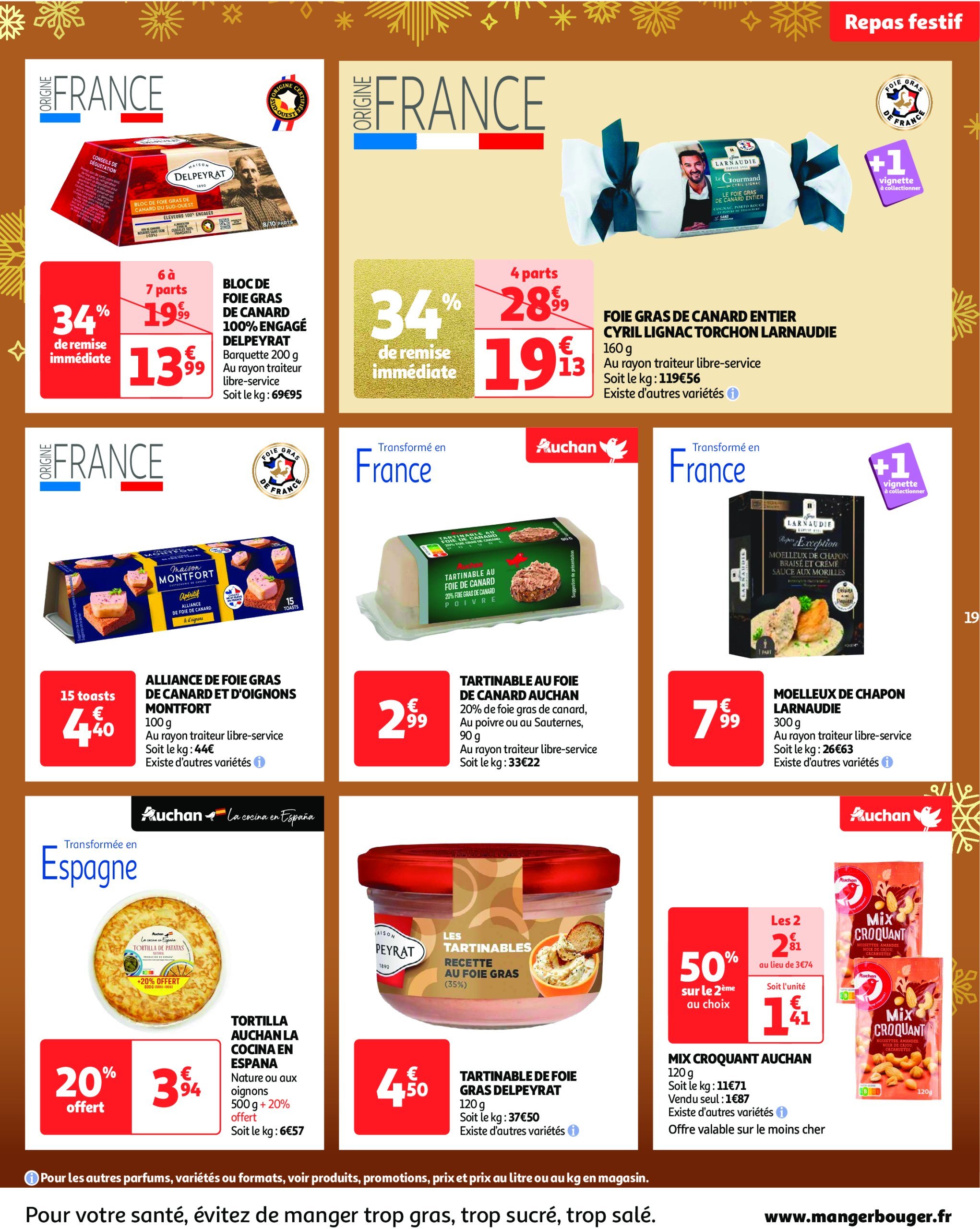 auchan - Catalogue Auchan - Cette semaine plus de 3000 offres en magasin valable dès 26/12 - 31/12 - page: 19