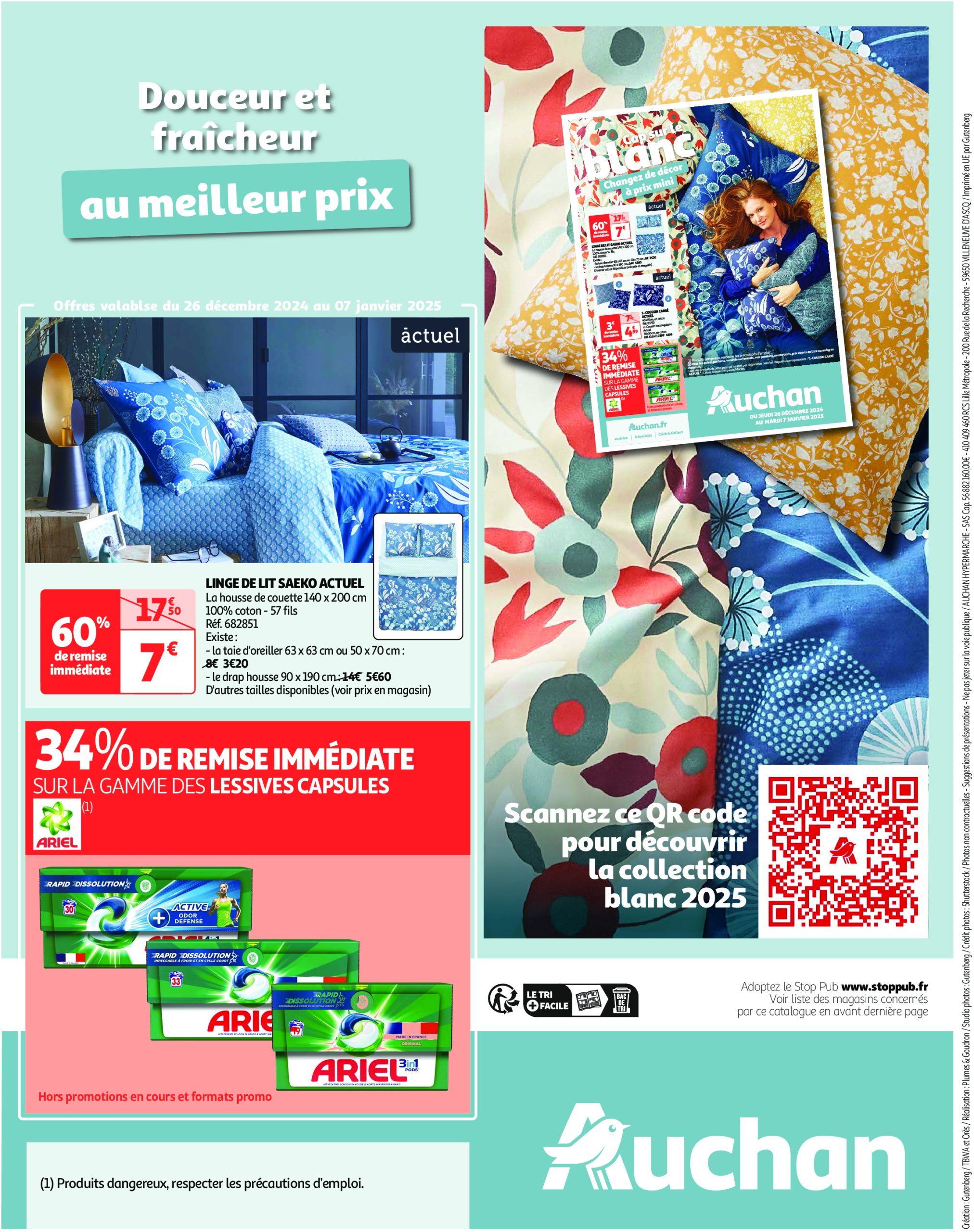 auchan - Catalogue Auchan - Cette semaine plus de 3000 offres en magasin valable dès 26/12 - 31/12 - page: 58