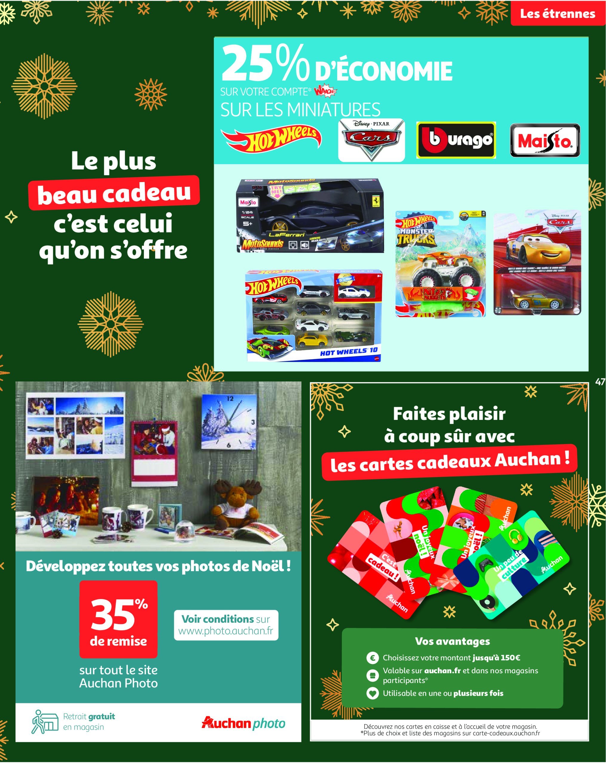 auchan - Catalogue Auchan - Cette semaine plus de 3000 offres en magasin valable dès 26/12 - 31/12 - page: 47