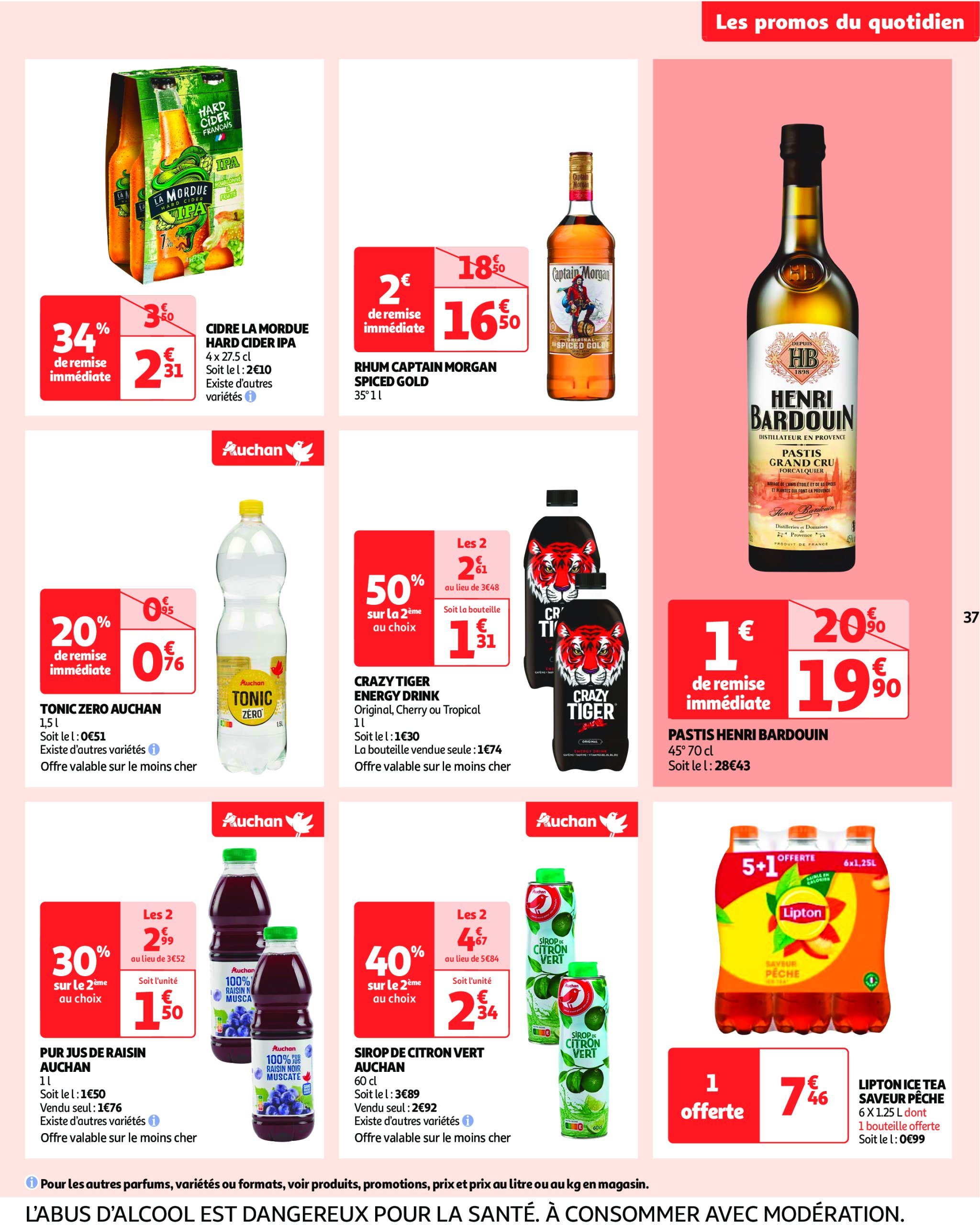 auchan - Catalogue Auchan - Cette semaine plus de 3000 offres en magasin valable dès 26/12 - 31/12 - page: 37