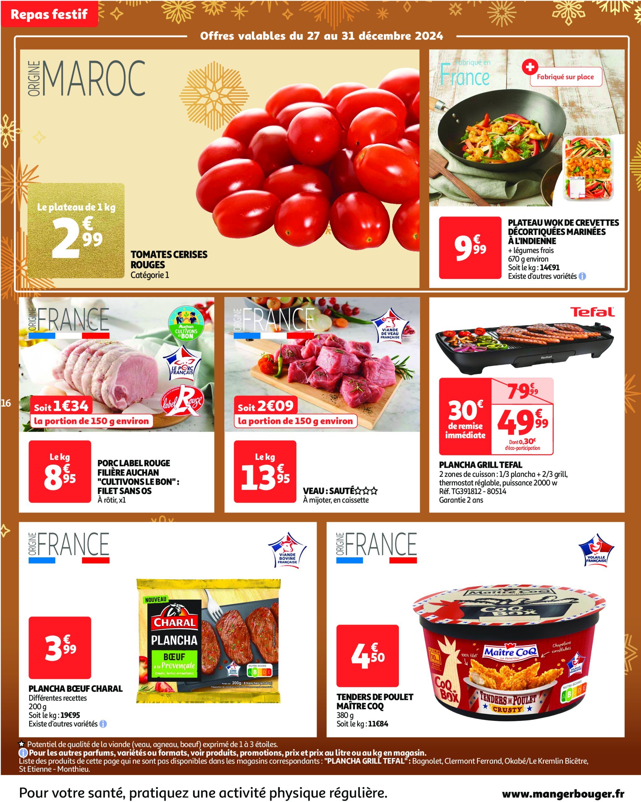 auchan - Catalogue Auchan - Cette semaine plus de 3000 offres en magasin valable dès 26/12 - 31/12 - page: 16