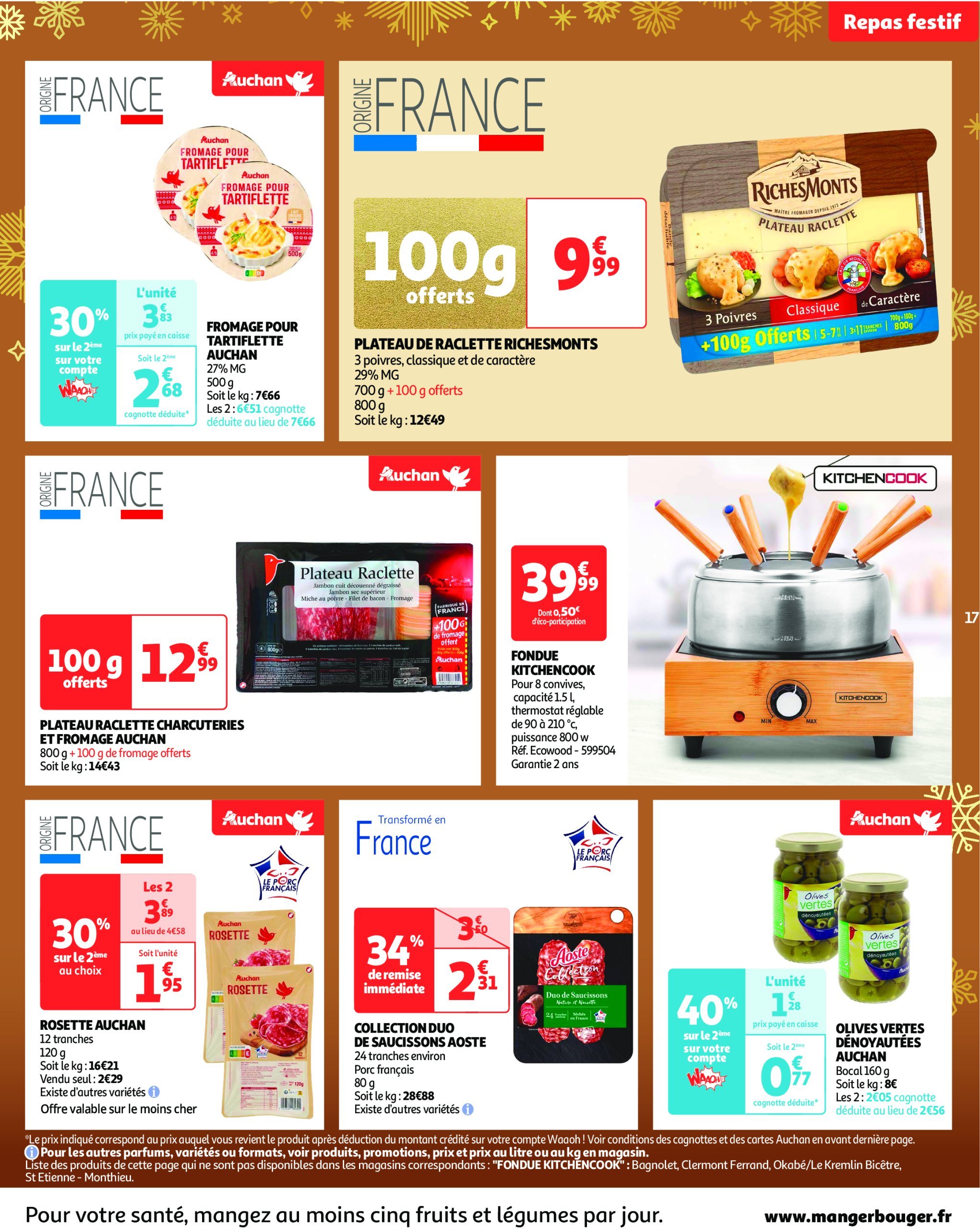 auchan - Catalogue Auchan - Cette semaine plus de 3000 offres en magasin valable dès 26/12 - 31/12 - page: 17