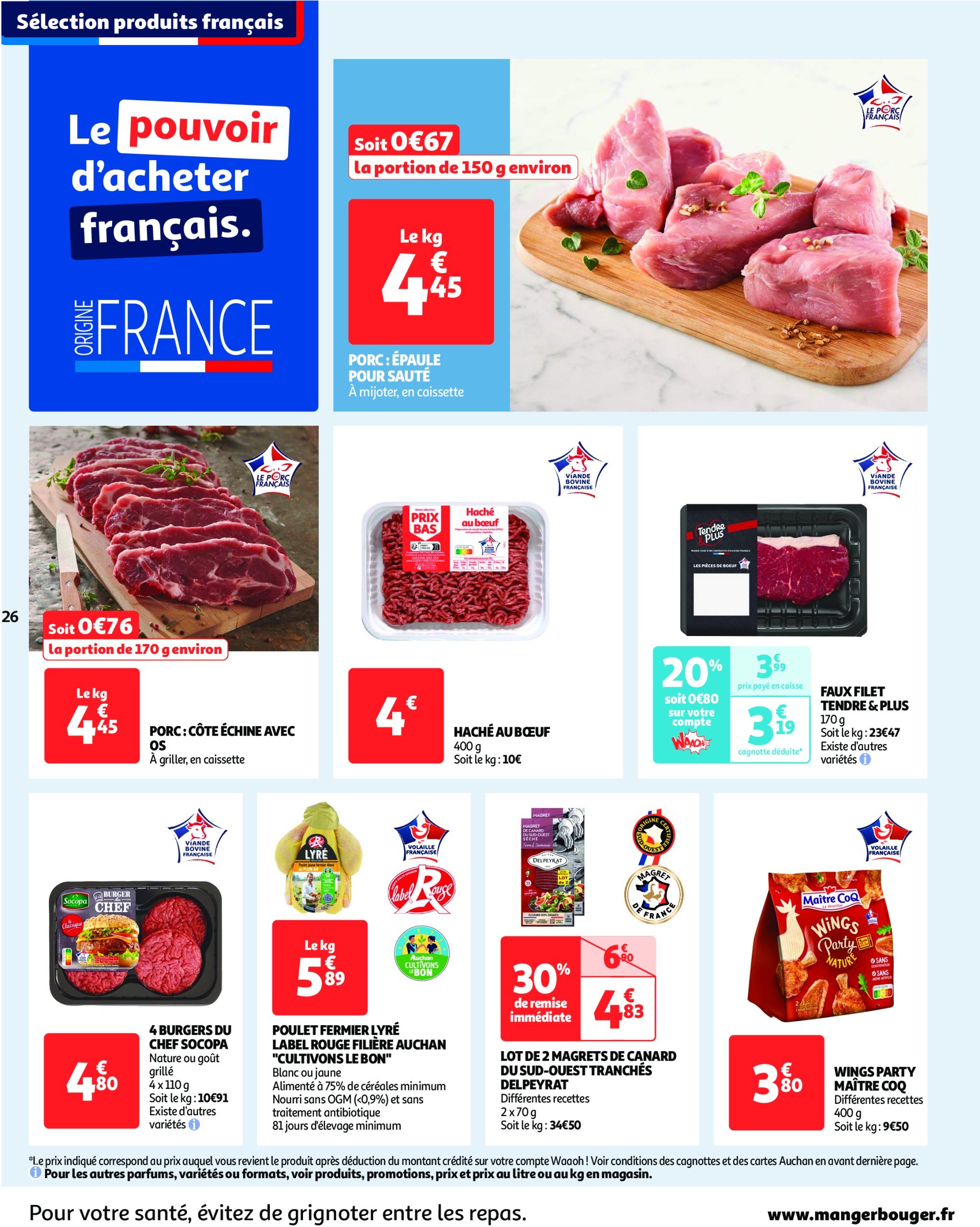 auchan - Catalogue Auchan - Cette semaine plus de 3000 offres en magasin valable dès 26/12 - 31/12 - page: 26