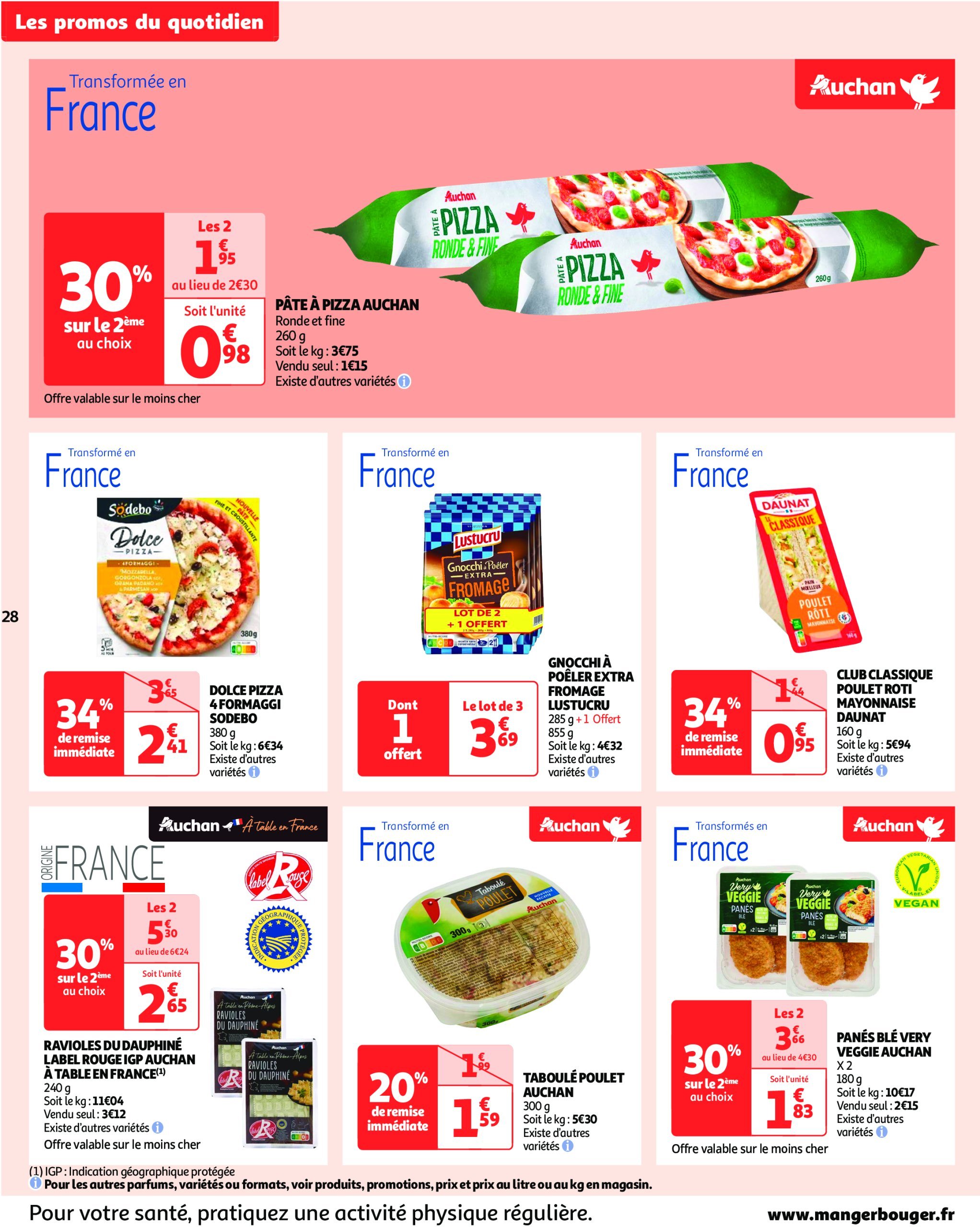 auchan - Catalogue Auchan - Cette semaine plus de 3000 offres en magasin valable dès 26/12 - 31/12 - page: 28