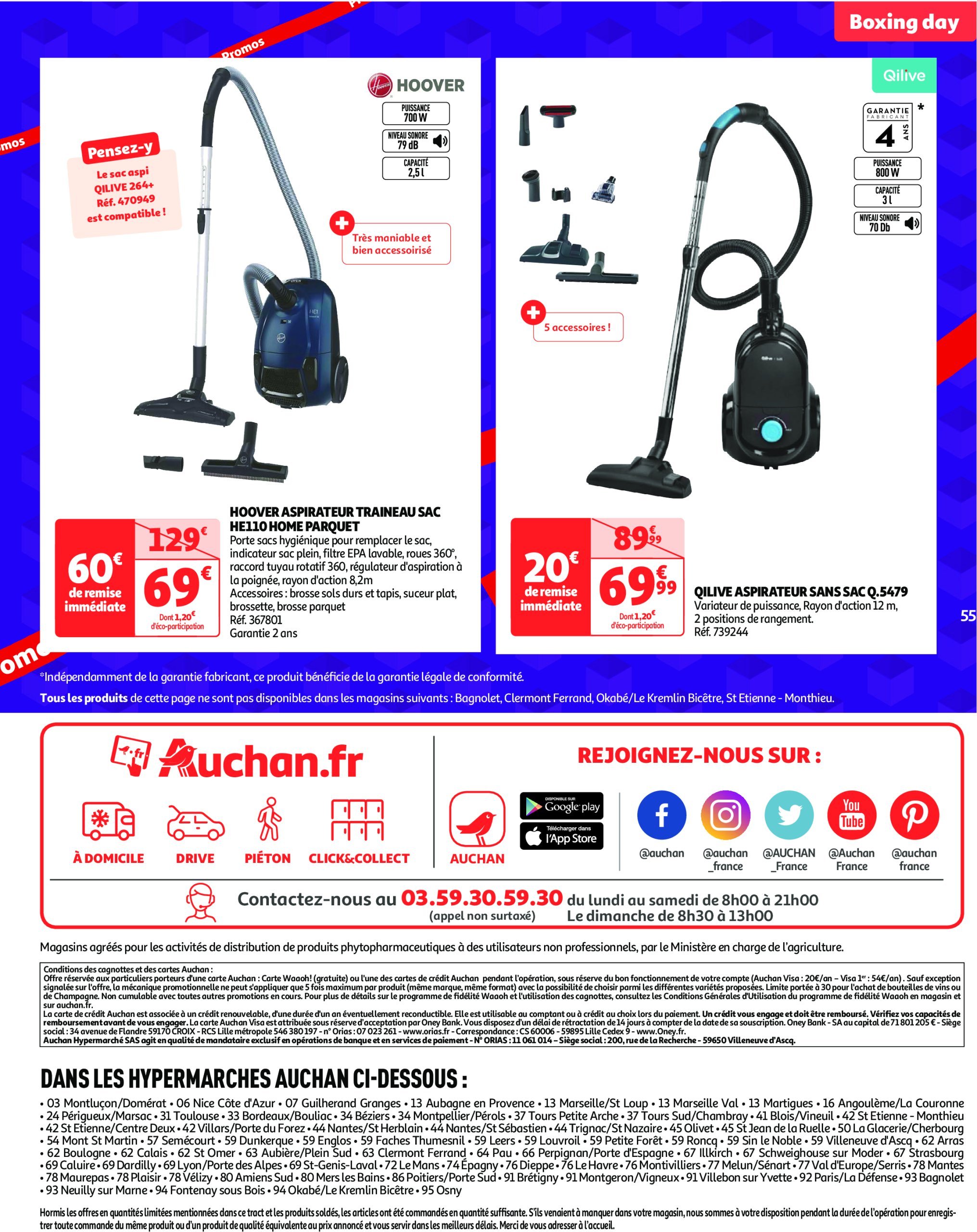 auchan - Catalogue Auchan - Cette semaine plus de 3000 offres en magasin valable dès 26/12 - 31/12 - page: 57