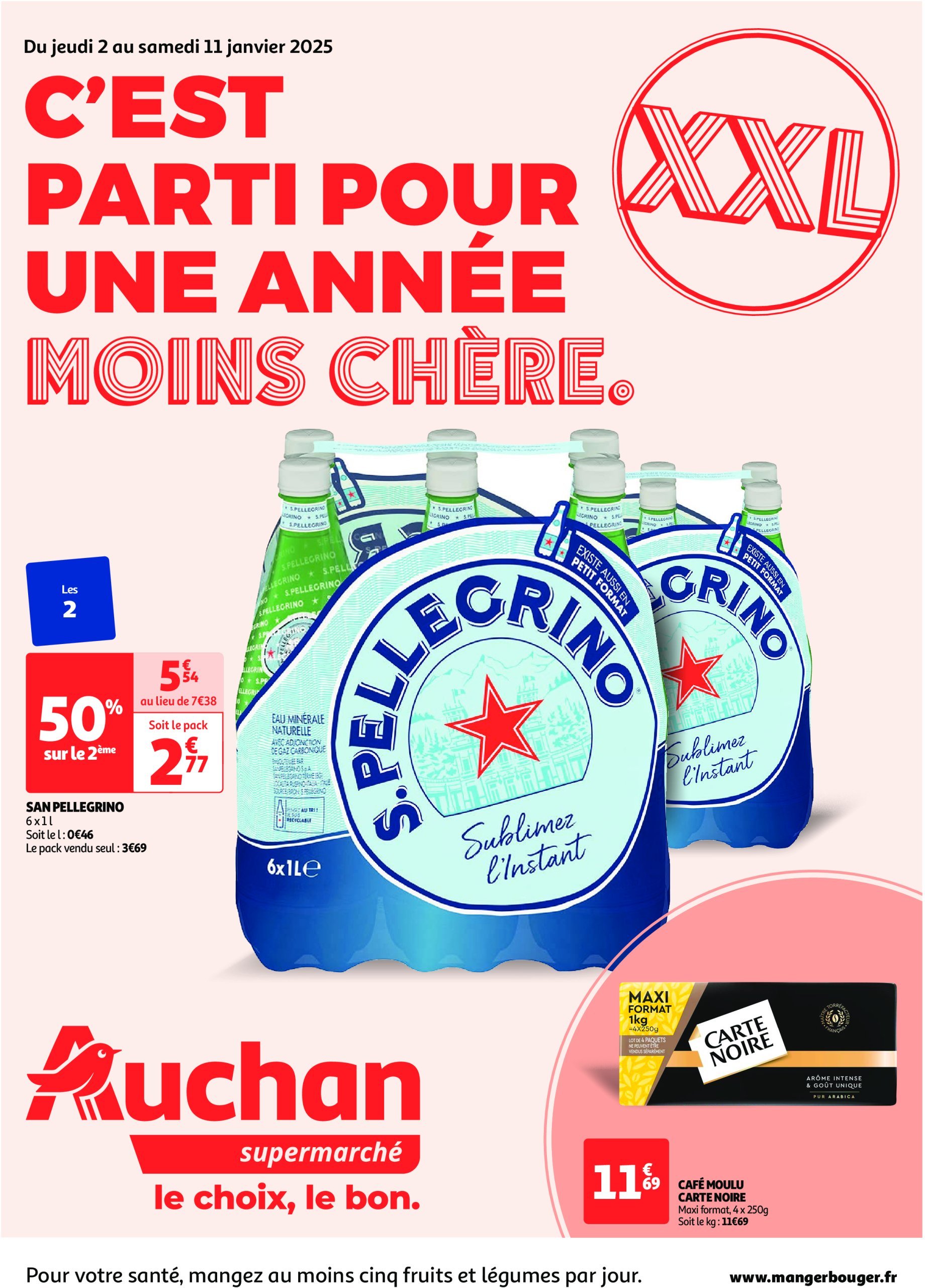 auchan - Catalogue Auchan Supermaché - Spécial XXL valable dès 02/01 - 11/01