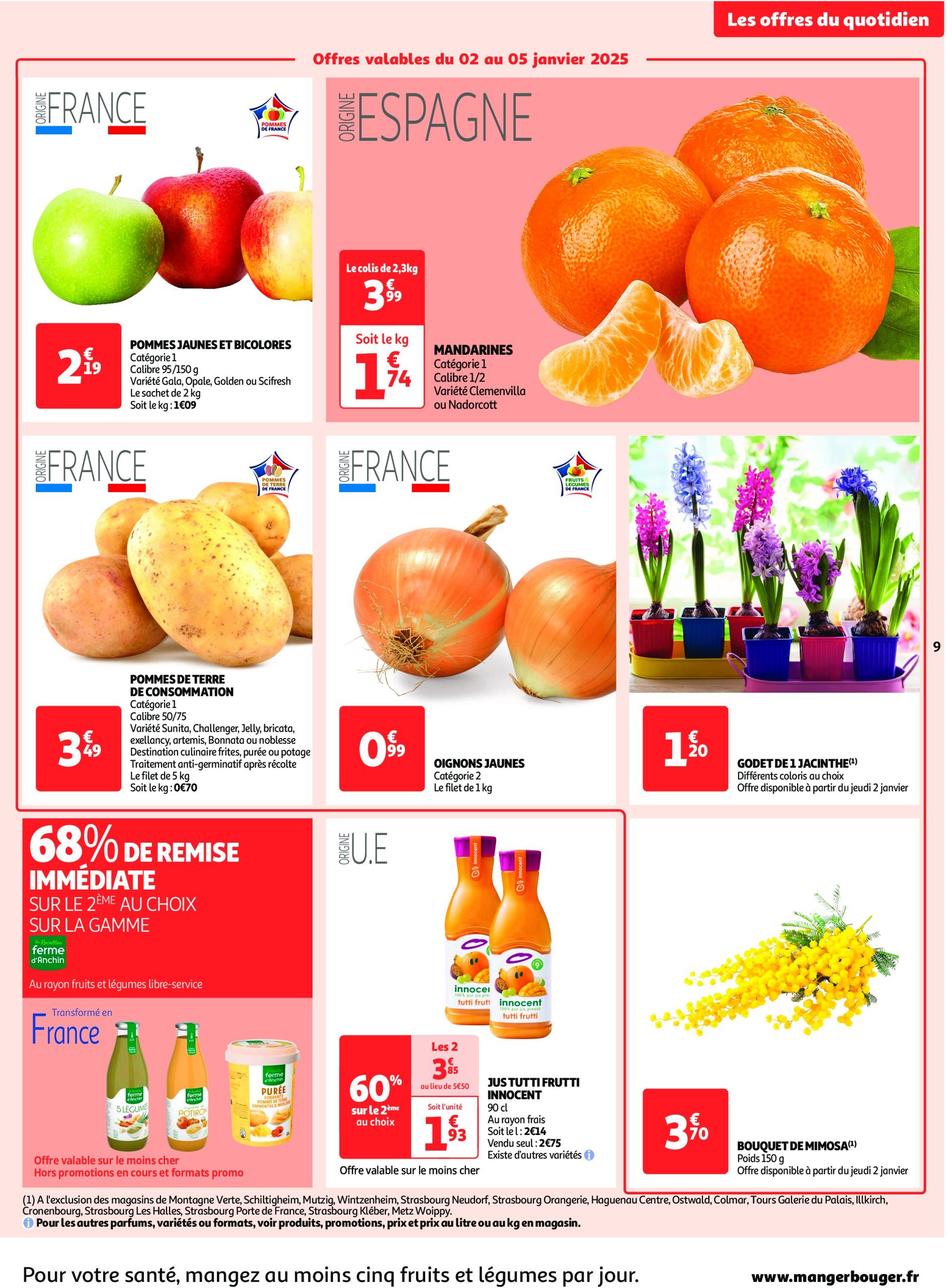 auchan - Catalogue Auchan Supermaché - Spécial XXL valable dès 02/01 - 11/01 - page: 9