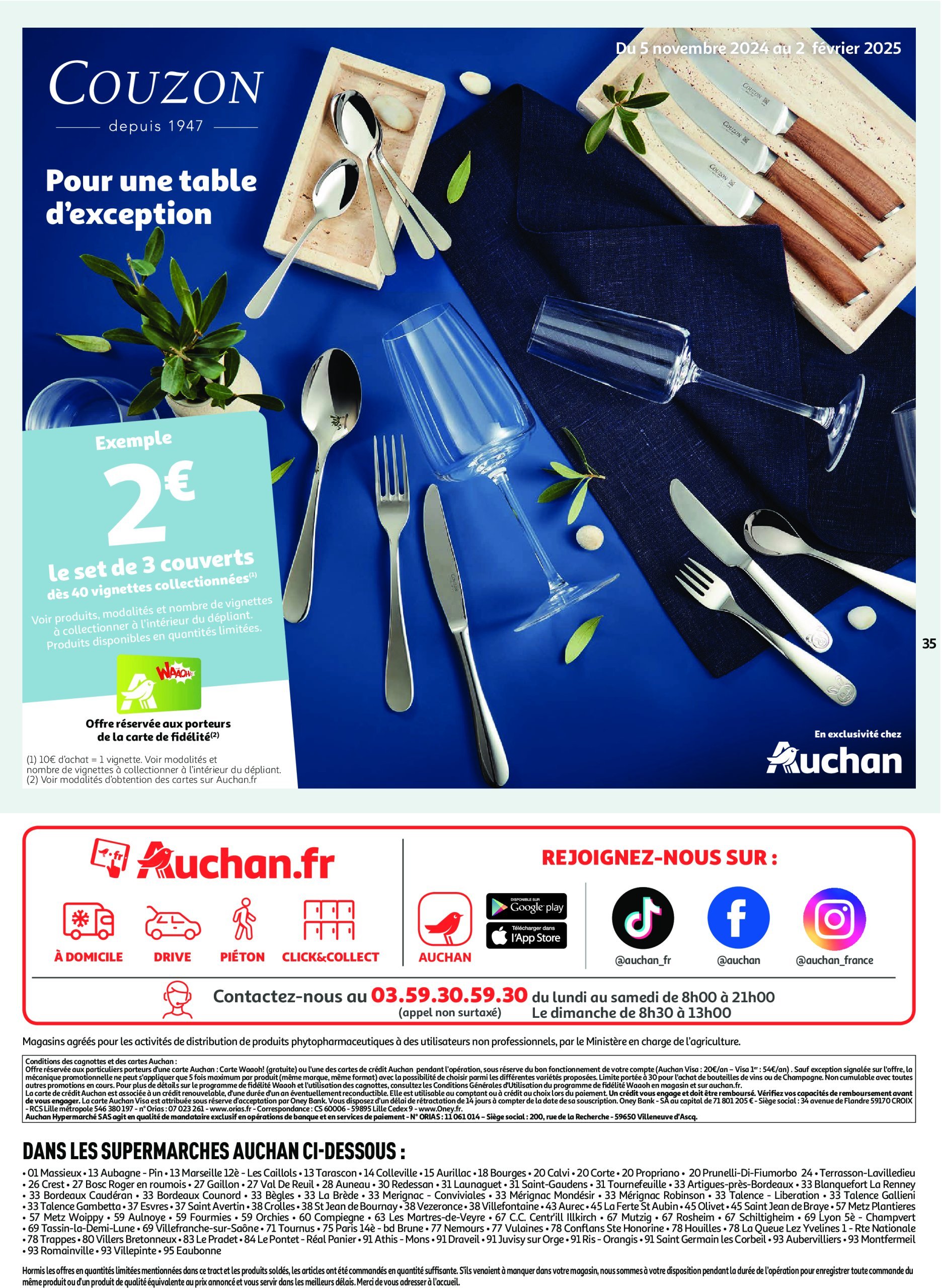 auchan - Catalogue Auchan Supermaché - Spécial XXL valable dès 02/01 - 11/01 - page: 35