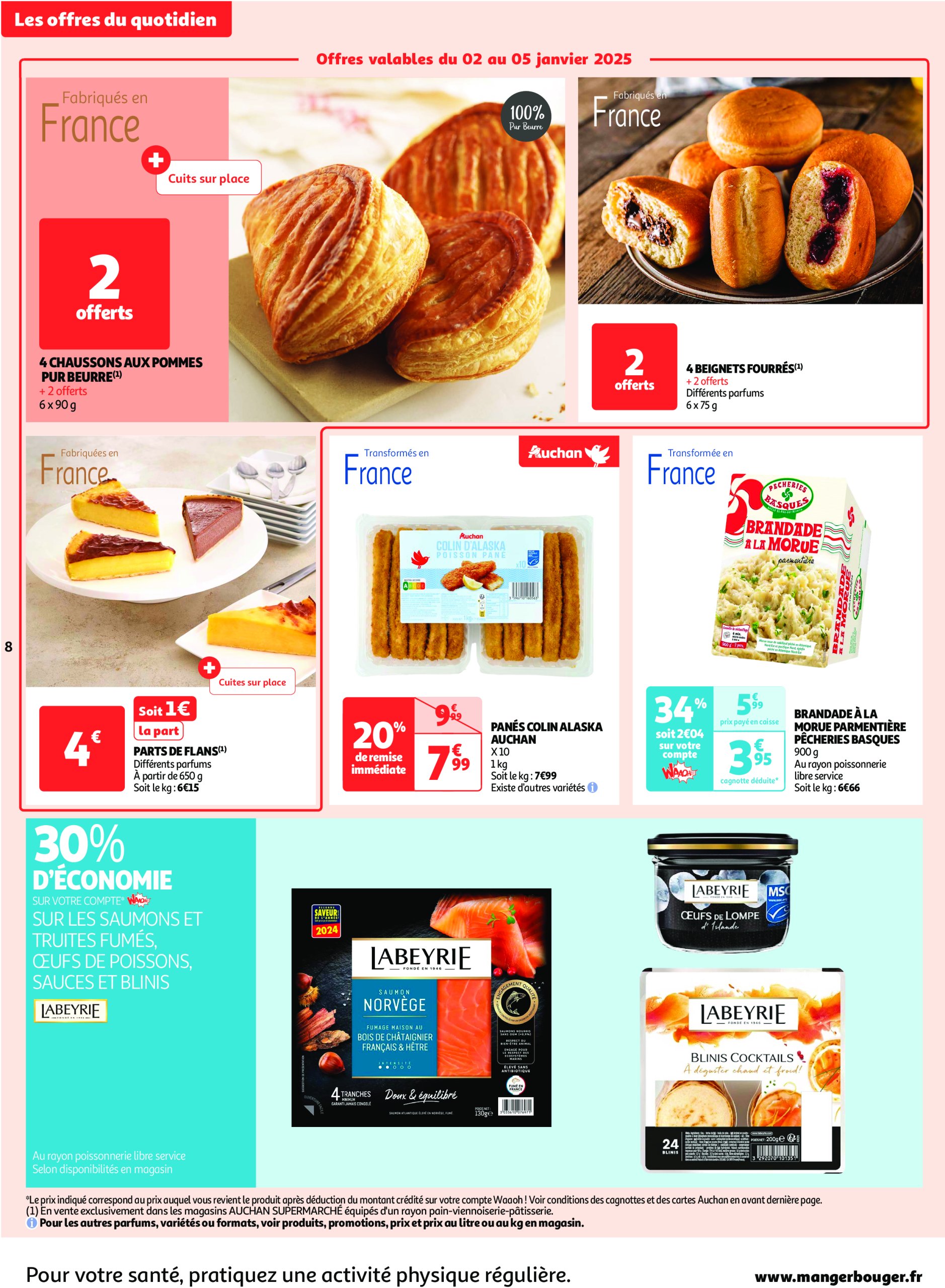 auchan - Catalogue Auchan Supermaché - Spécial XXL valable dès 02/01 - 11/01 - page: 8