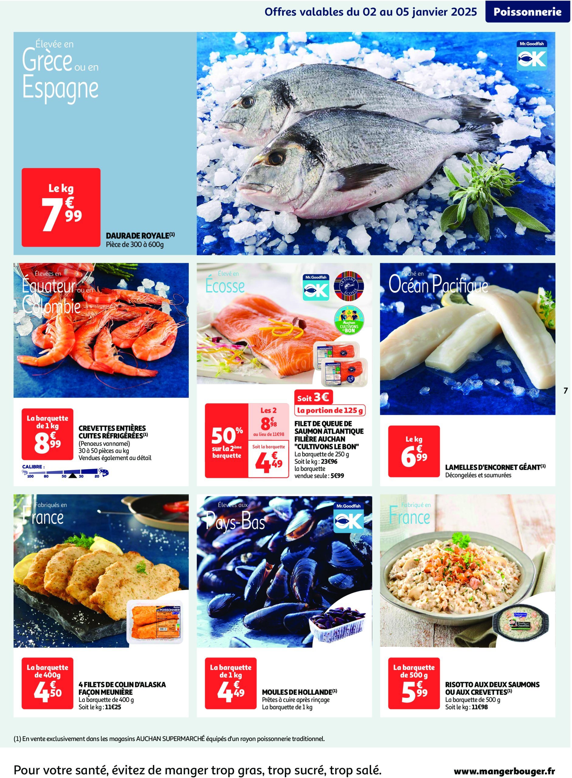 auchan - Catalogue Auchan Supermaché - Spécial XXL valable dès 02/01 - 11/01 - page: 7