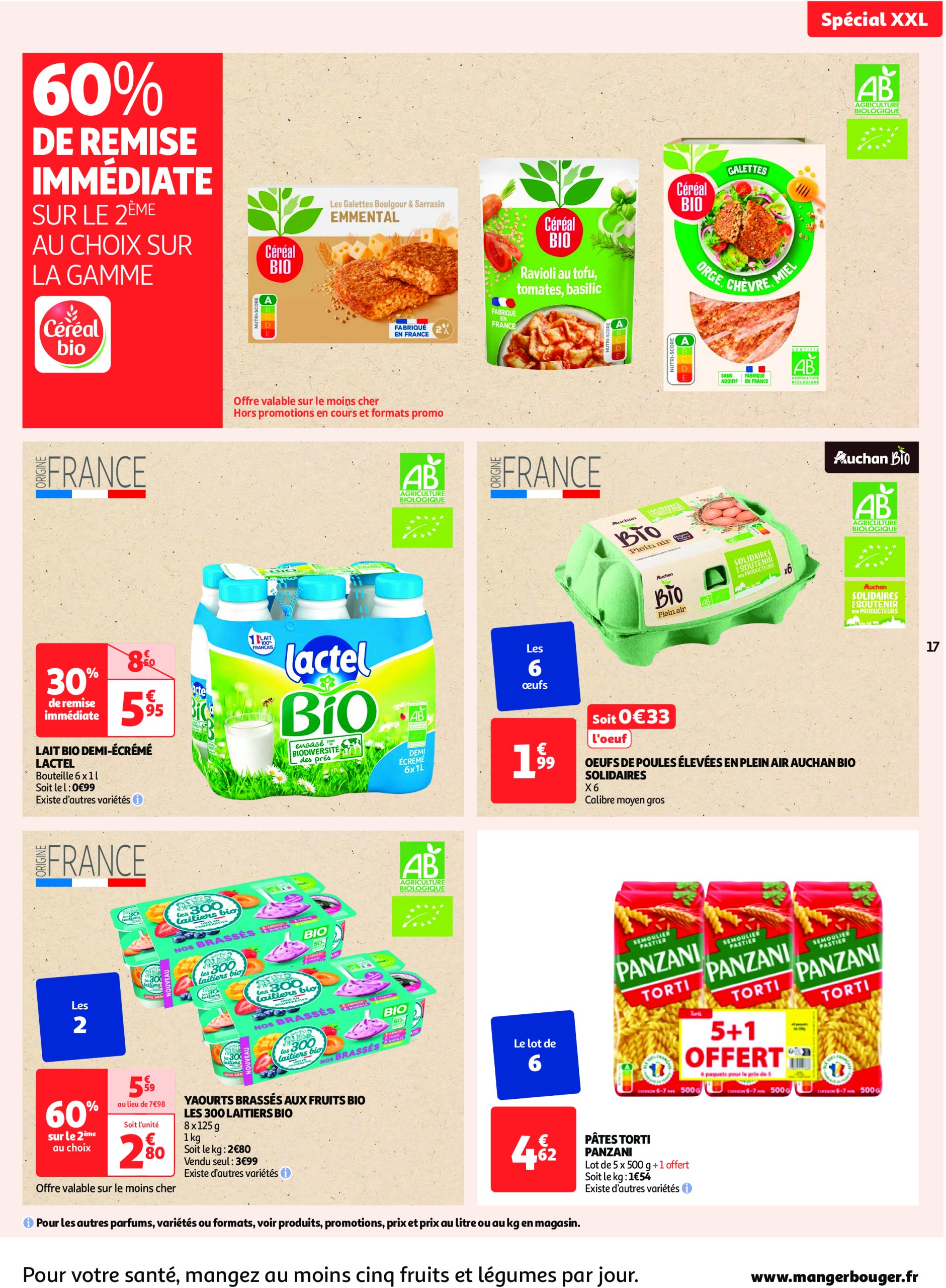 auchan - Catalogue Auchan Supermaché - Spécial XXL valable dès 02/01 - 11/01 - page: 17