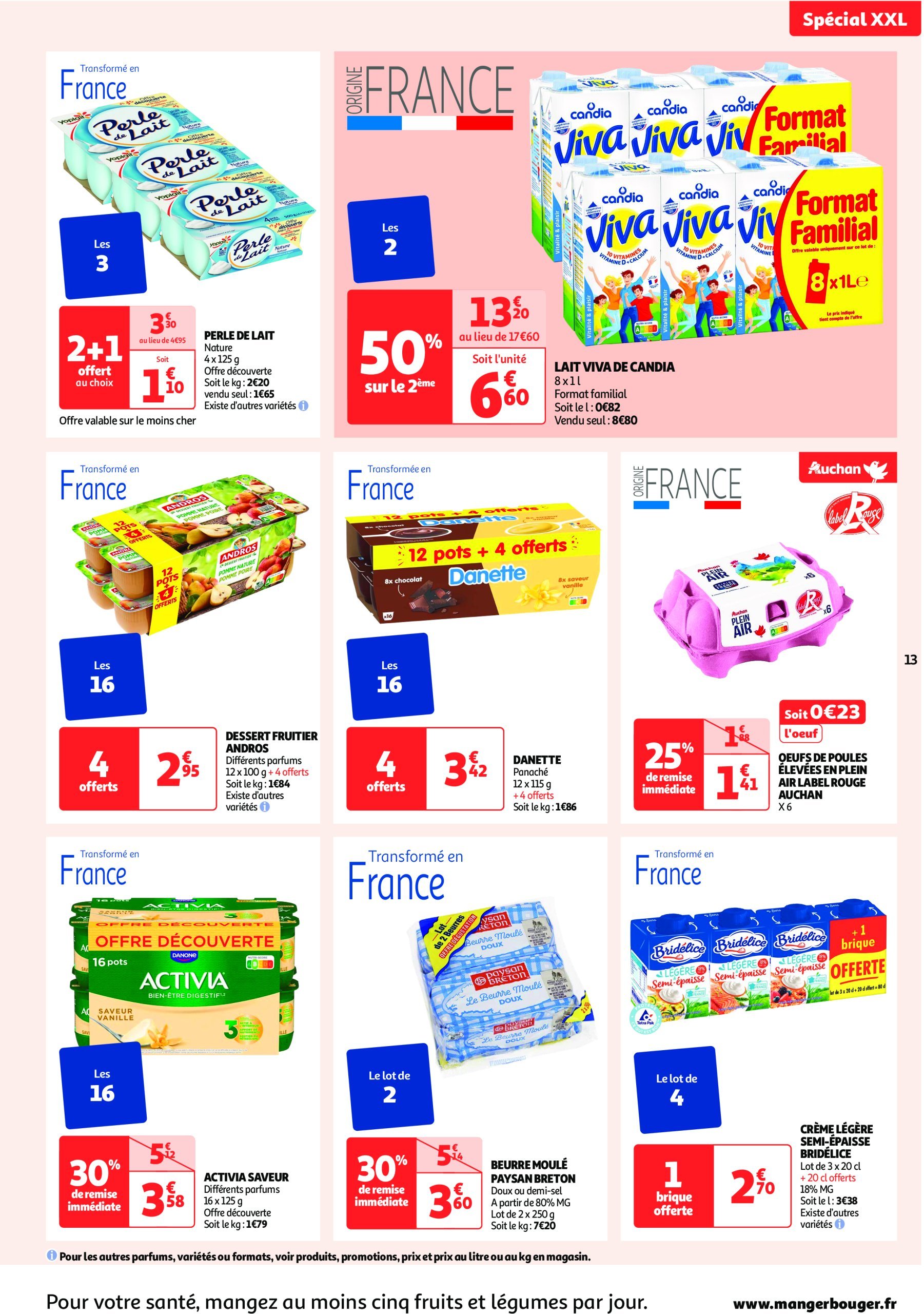 auchan - Catalogue Auchan - Spécial XXL valable dès 02/01 - 12/01 - page: 13