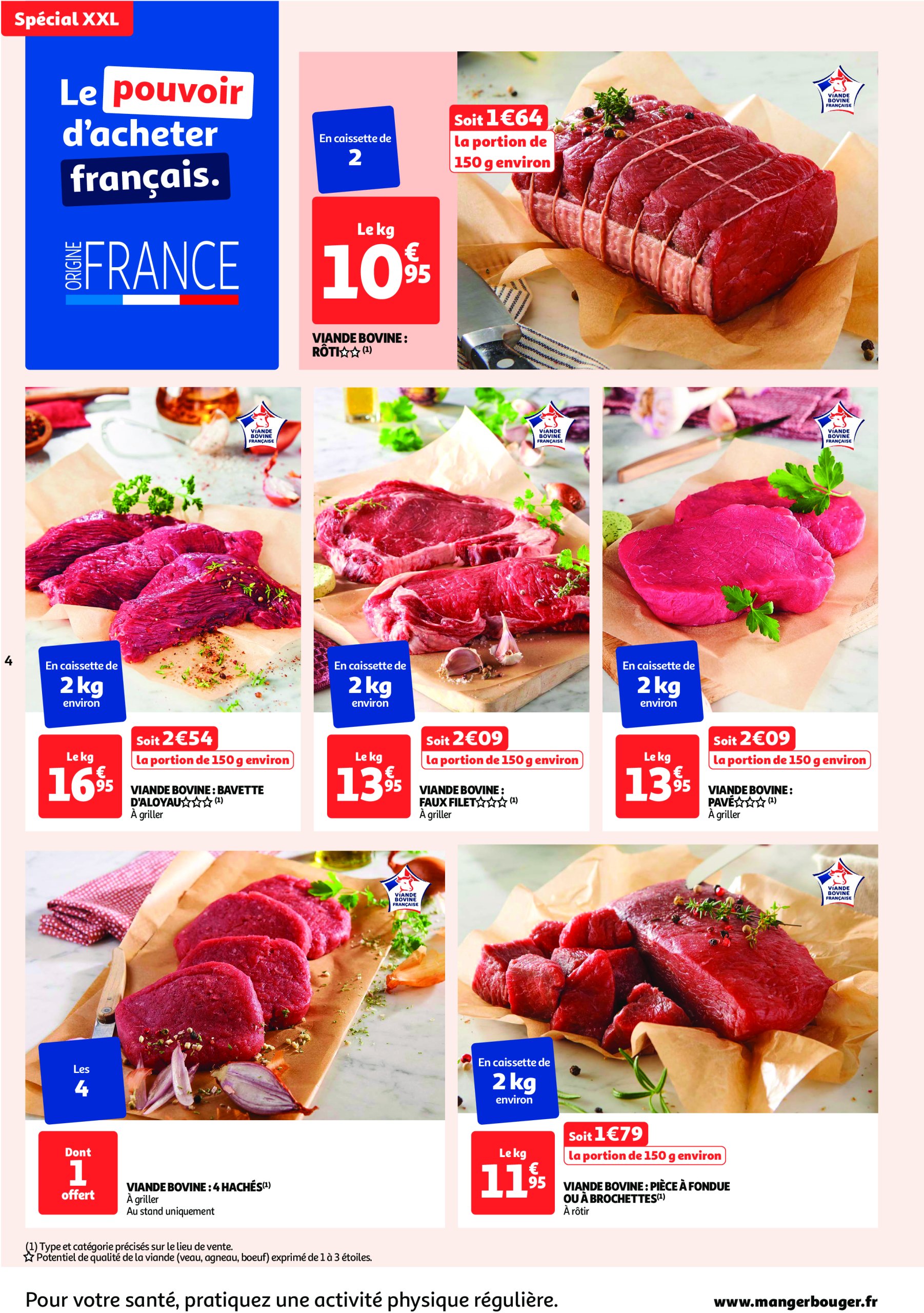 auchan - Catalogue Auchan - Spécial XXL valable dès 02/01 - 12/01 - page: 4