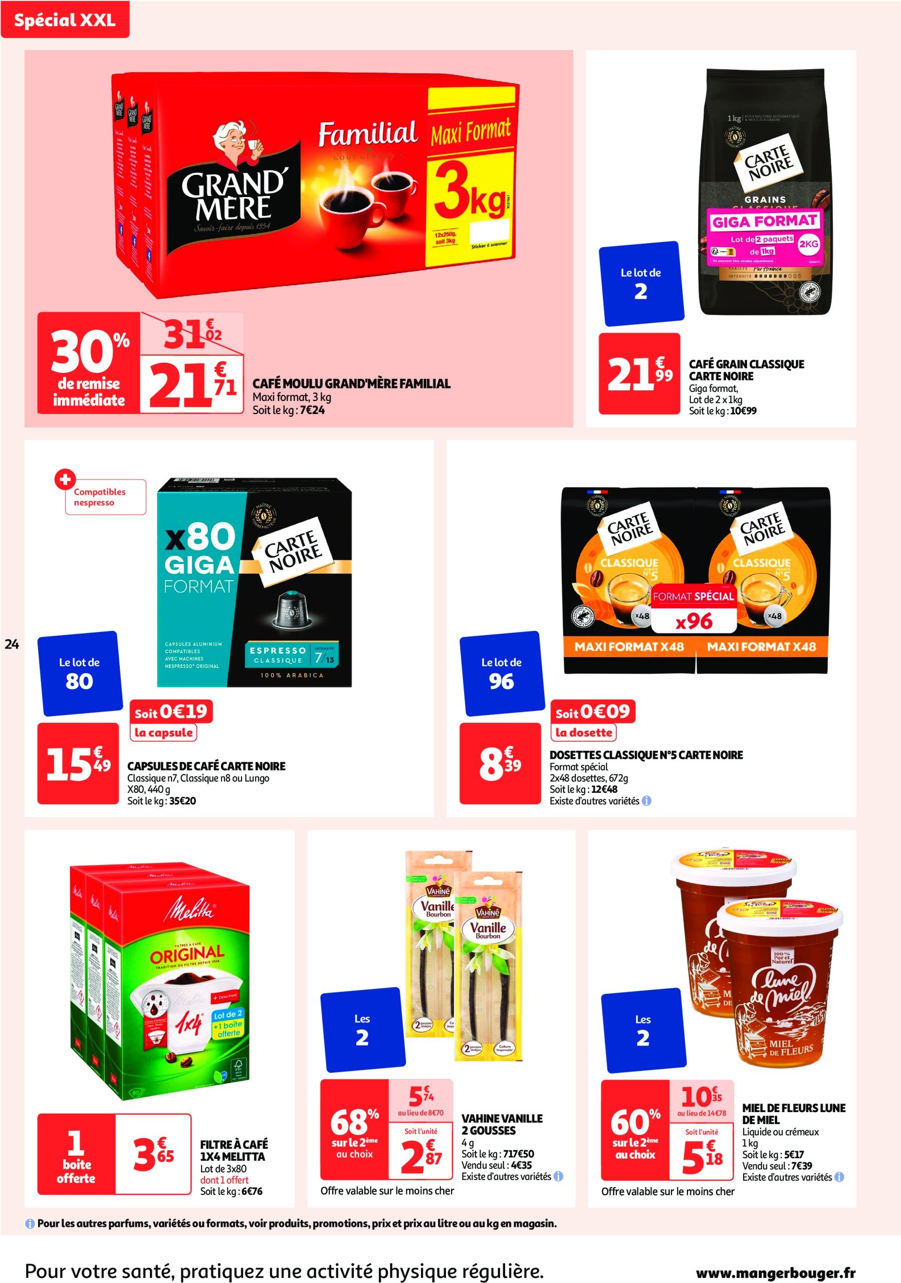 auchan - Catalogue Auchan - Spécial XXL valable dès 02/01 - 12/01 - page: 24