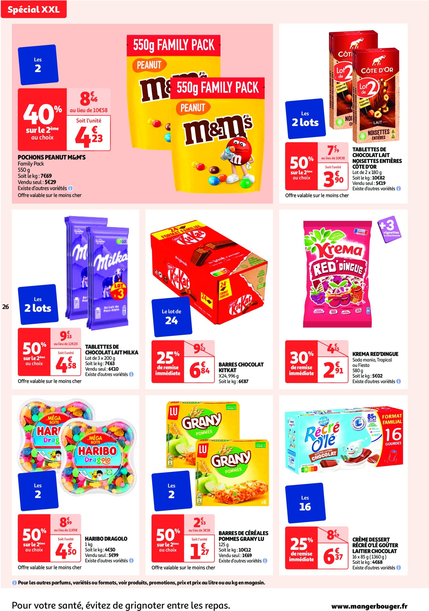 auchan - Catalogue Auchan - Spécial XXL valable dès 02/01 - 12/01 - page: 26