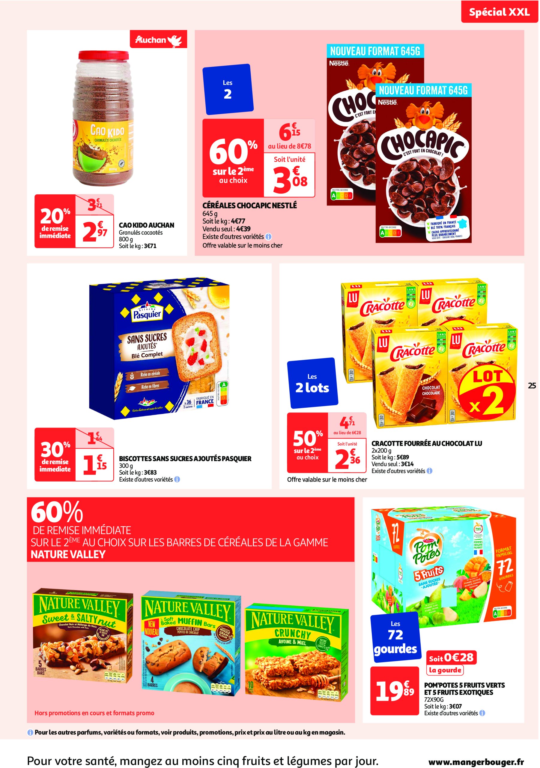 auchan - Catalogue Auchan - Spécial XXL valable dès 02/01 - 12/01 - page: 25