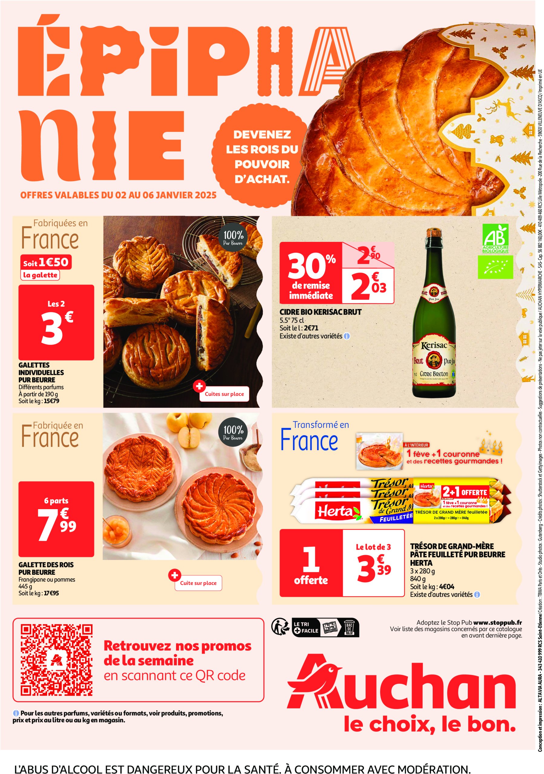 auchan - Catalogue Auchan - Spécial XXL valable dès 02/01 - 12/01 - page: 44