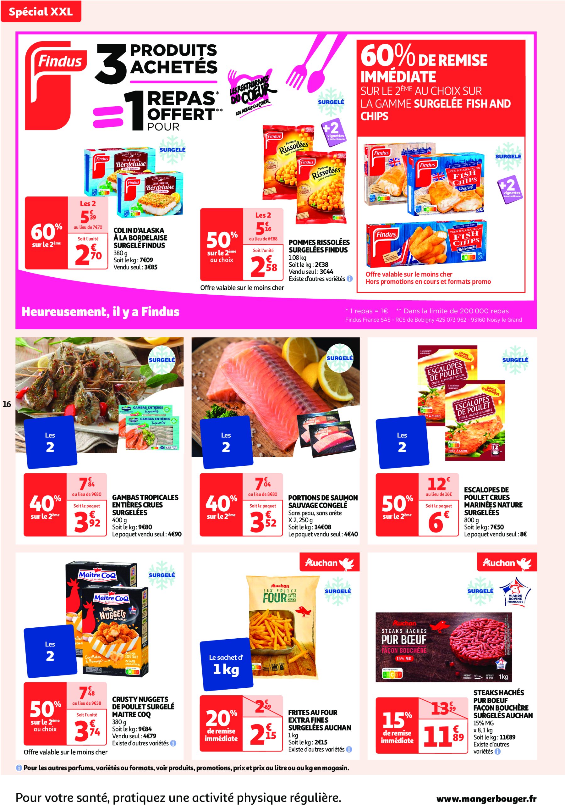 auchan - Catalogue Auchan - Spécial XXL valable dès 02/01 - 12/01 - page: 16