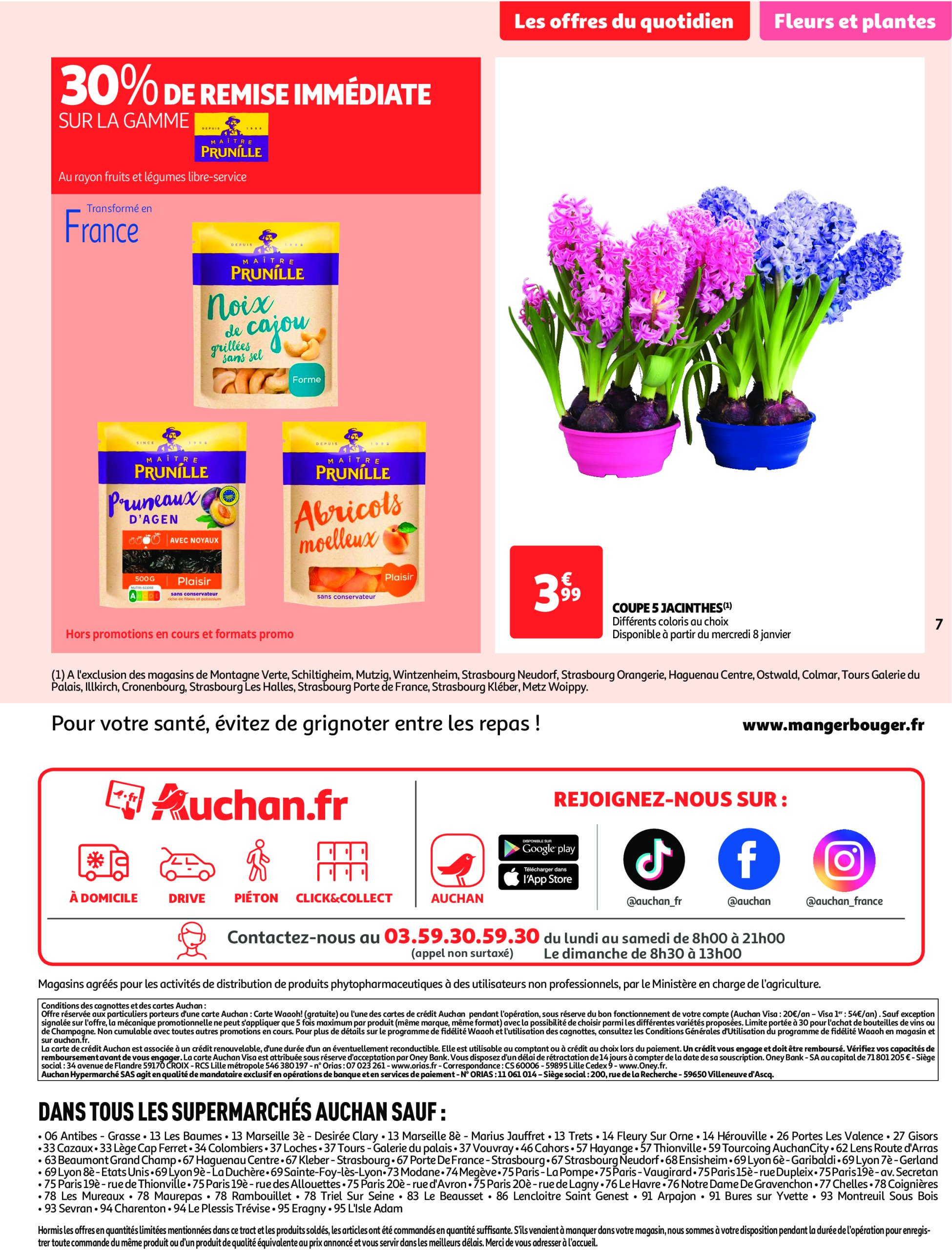 auchan - Catalogue Auchan Supermarché - Le frais, le bon moins cher valable dès 07/01 - 11/01 - page: 7