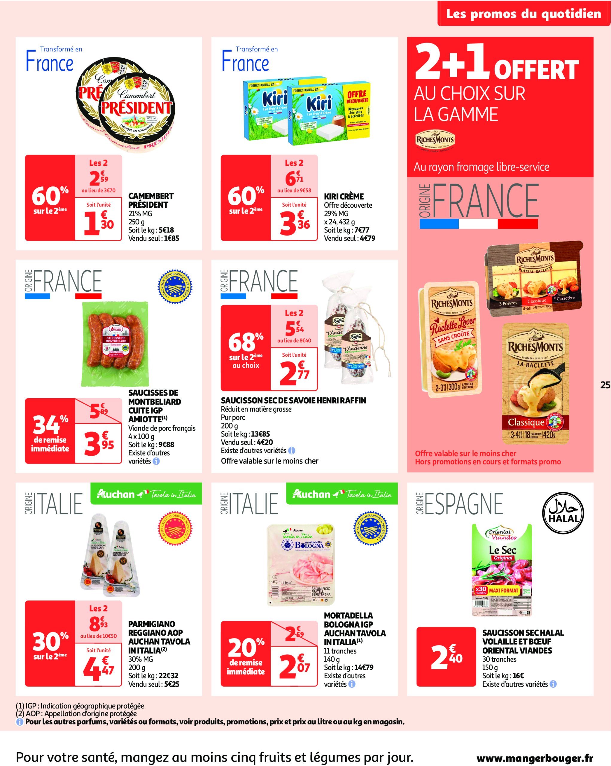 auchan - Catalogue Auchan - Des prix bas dès les premiers pas valable dès 07/01 - 19/01 - page: 25