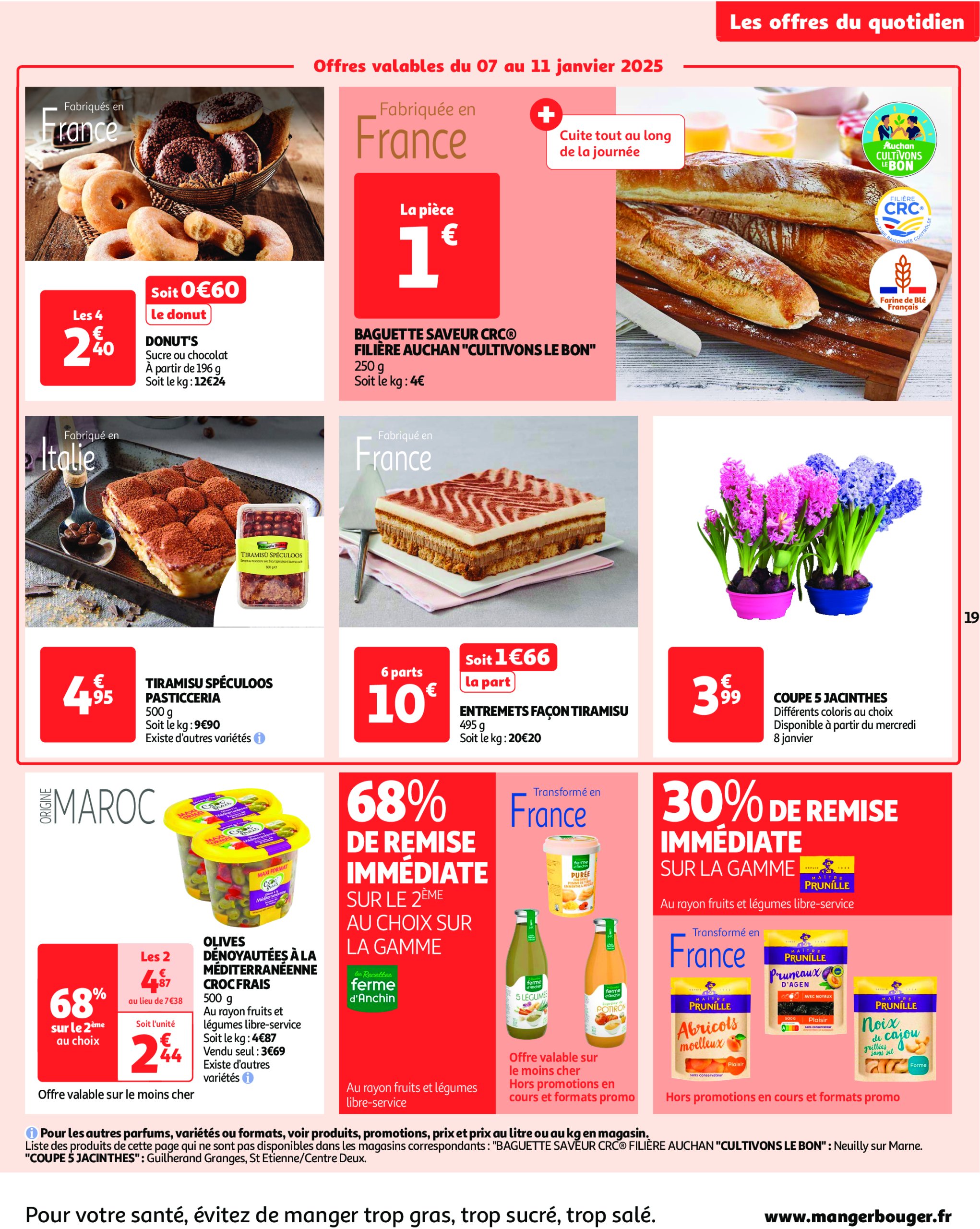 auchan - Catalogue Auchan - Des prix bas dès les premiers pas valable dès 07/01 - 19/01 - page: 19