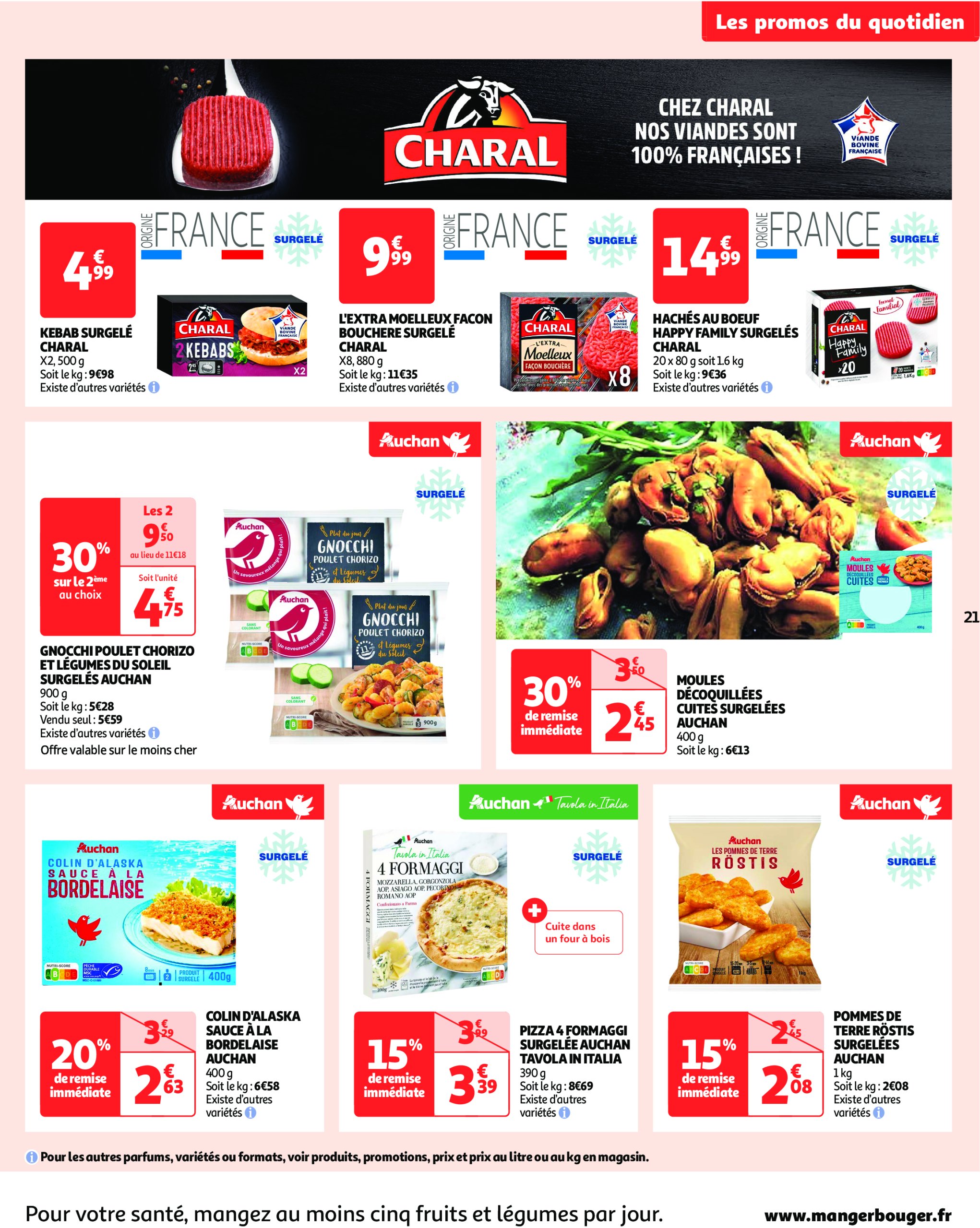 auchan - Catalogue Auchan - Des prix bas dès les premiers pas valable dès 07/01 - 19/01 - page: 21