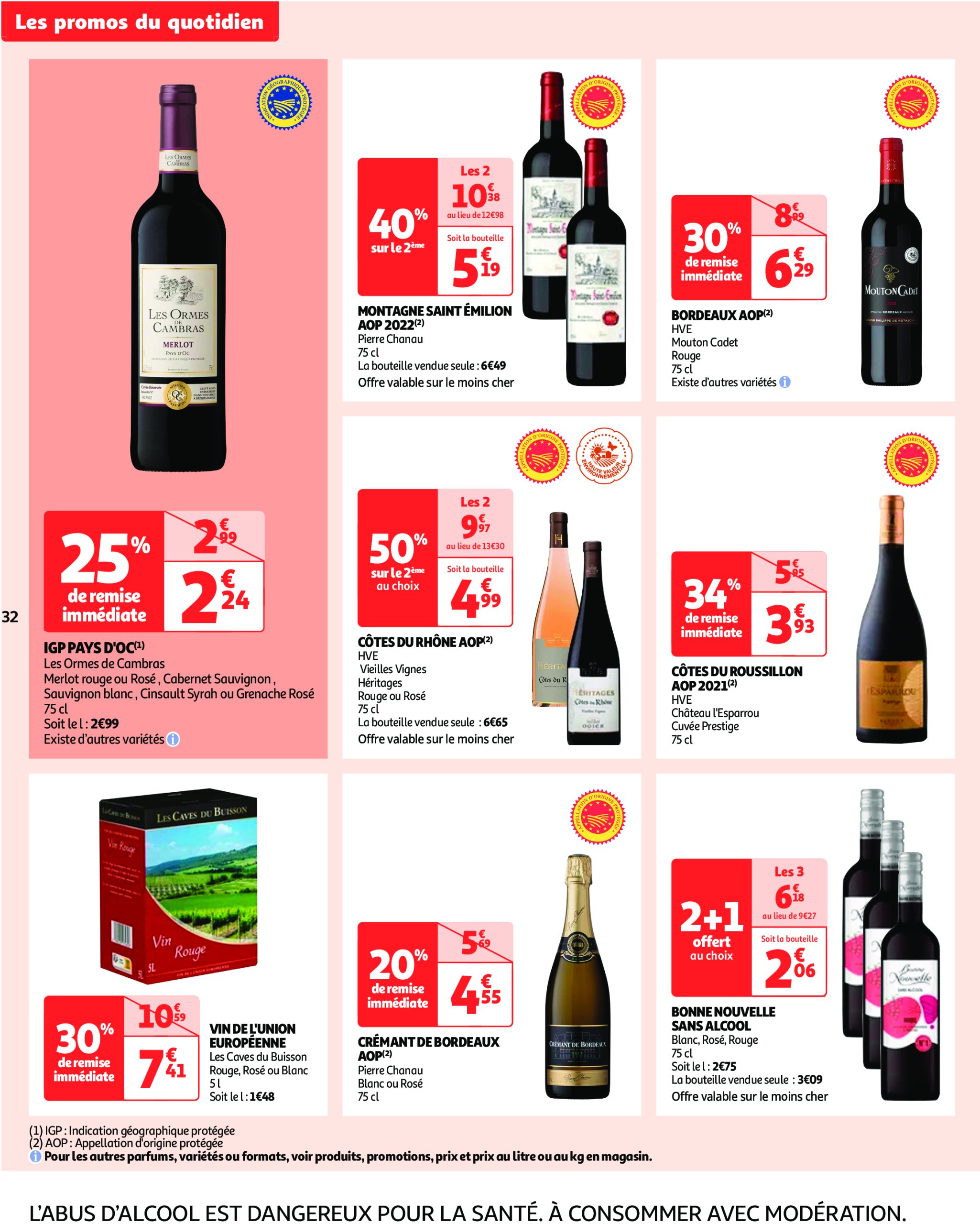 auchan - Catalogue Auchan - Des prix bas dès les premiers pas valable dès 07/01 - 19/01 - page: 32