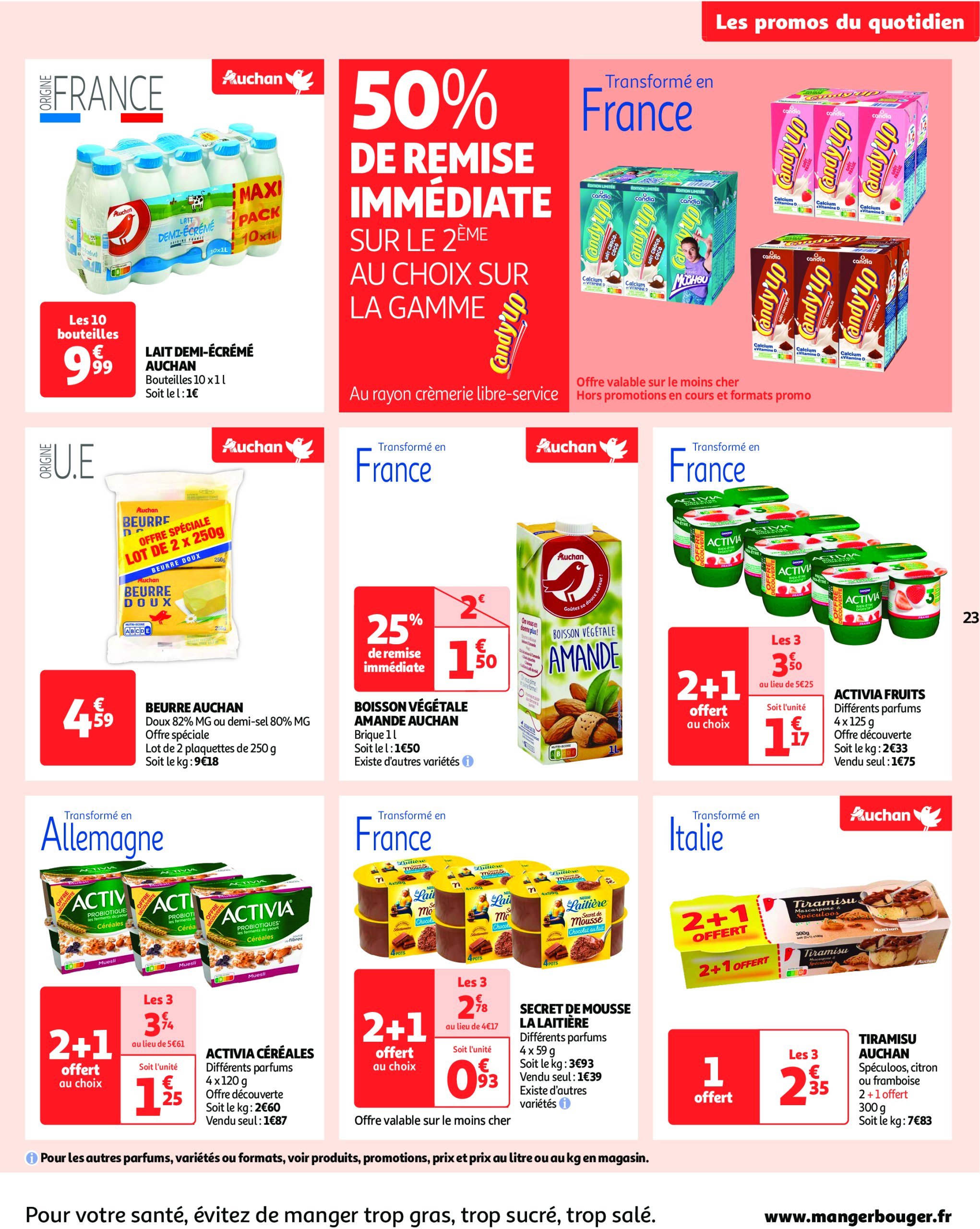 auchan - Catalogue Auchan - Des prix bas dès les premiers pas valable dès 07/01 - 19/01 - page: 23