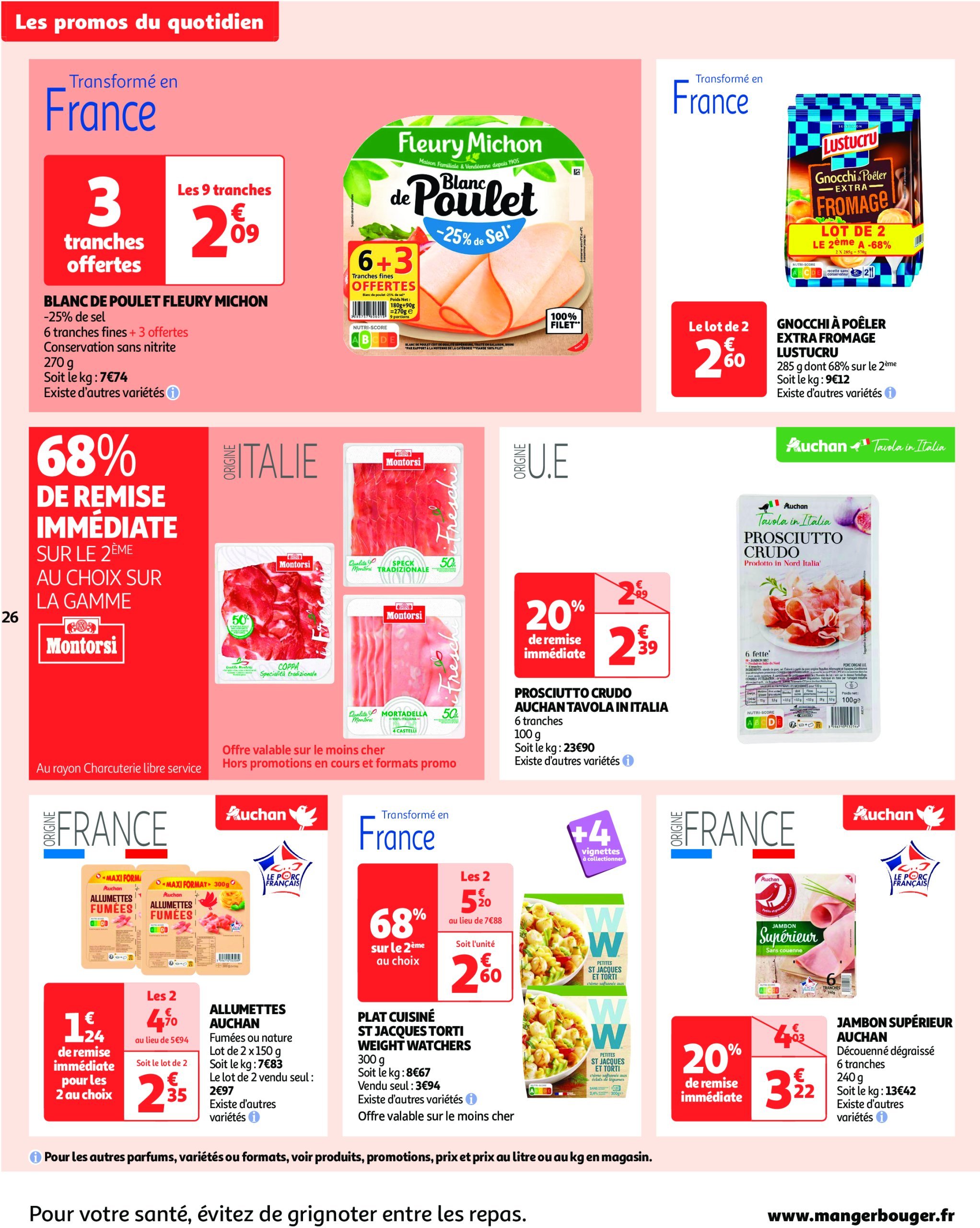 auchan - Catalogue Auchan - Des prix bas dès les premiers pas valable dès 07/01 - 19/01 - page: 26